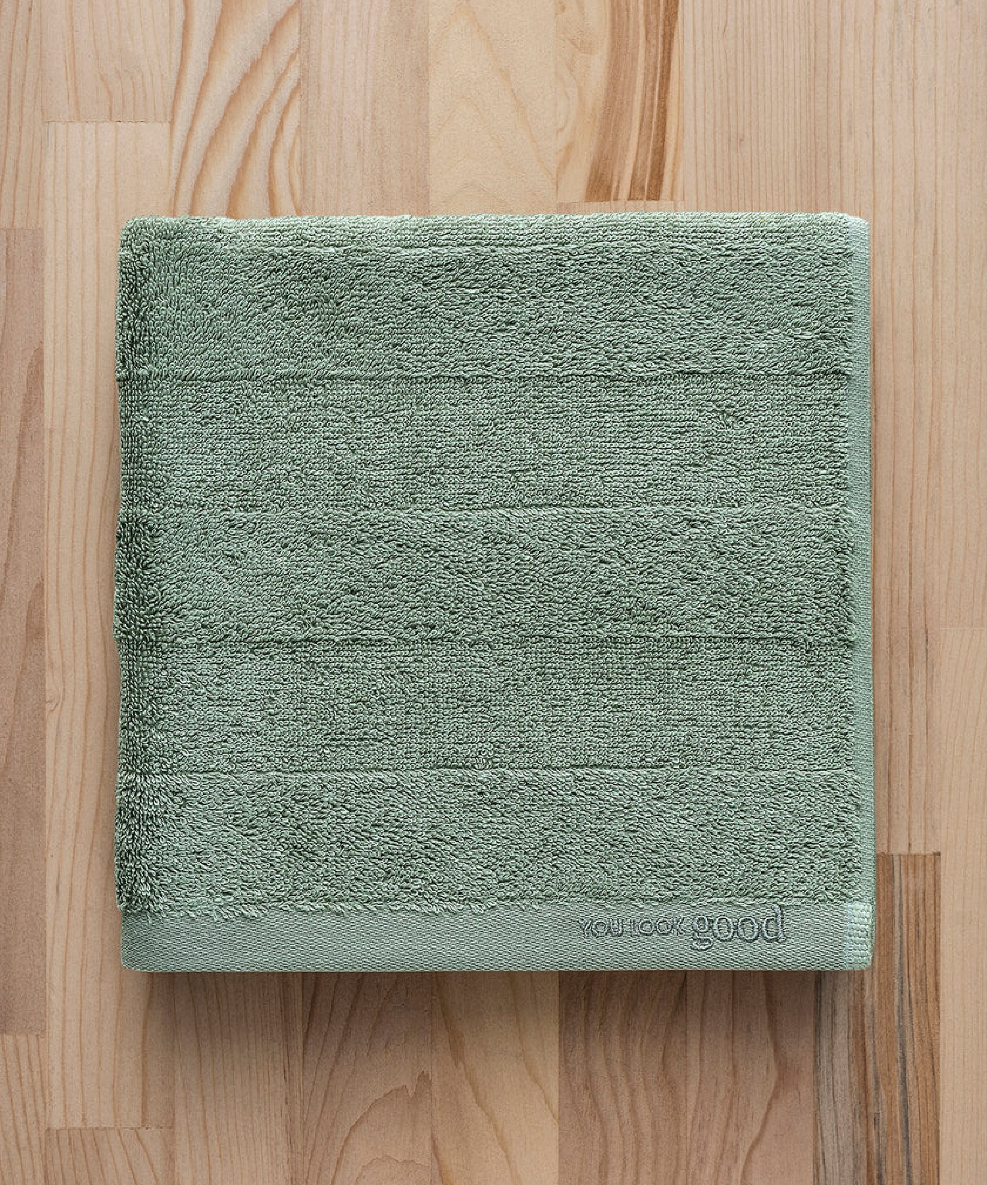 Mons - 50x90cm 1 Towel + 70x140cm 1 Towel Green
