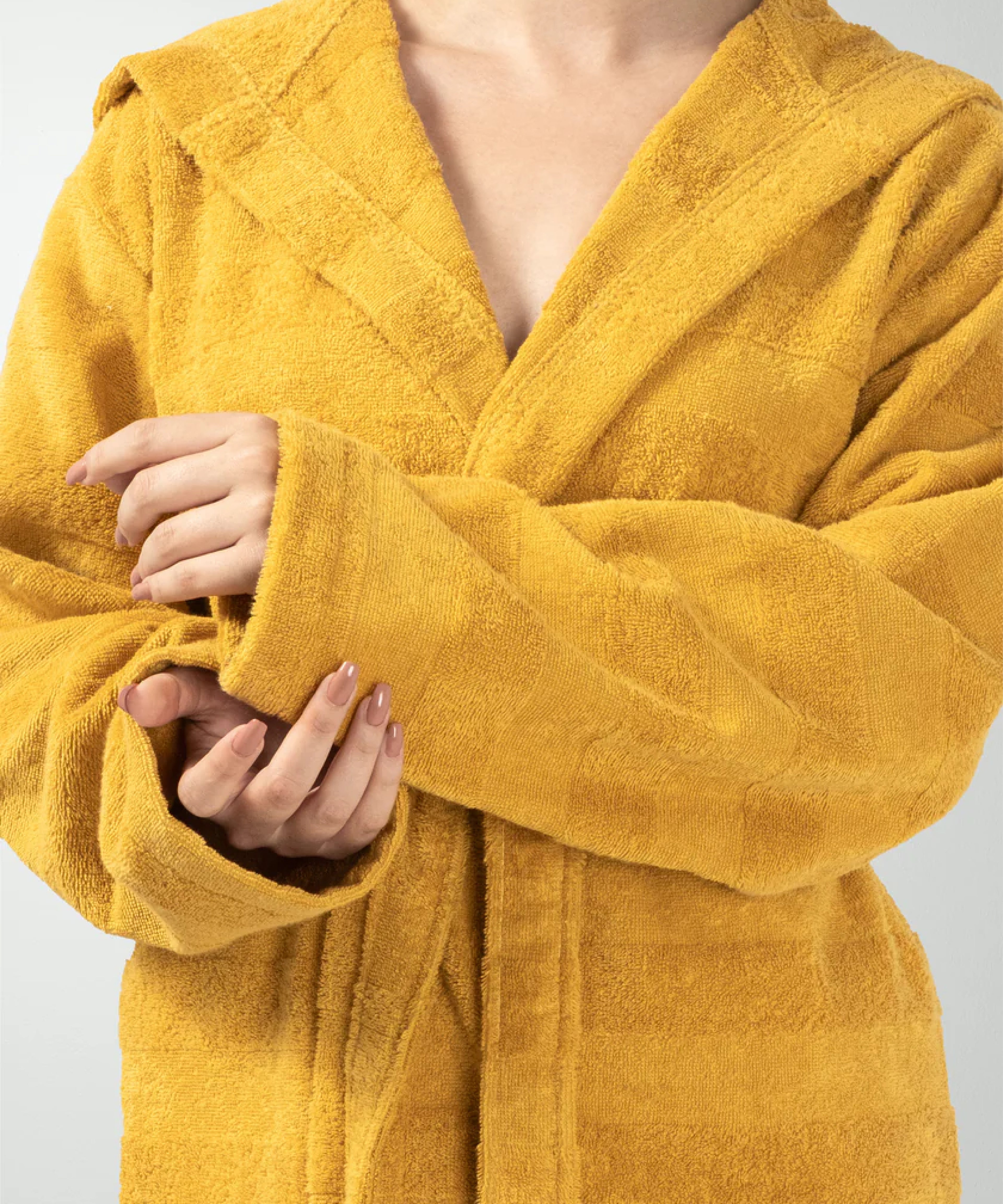 Mons - Unisex Bathrobe Mustard