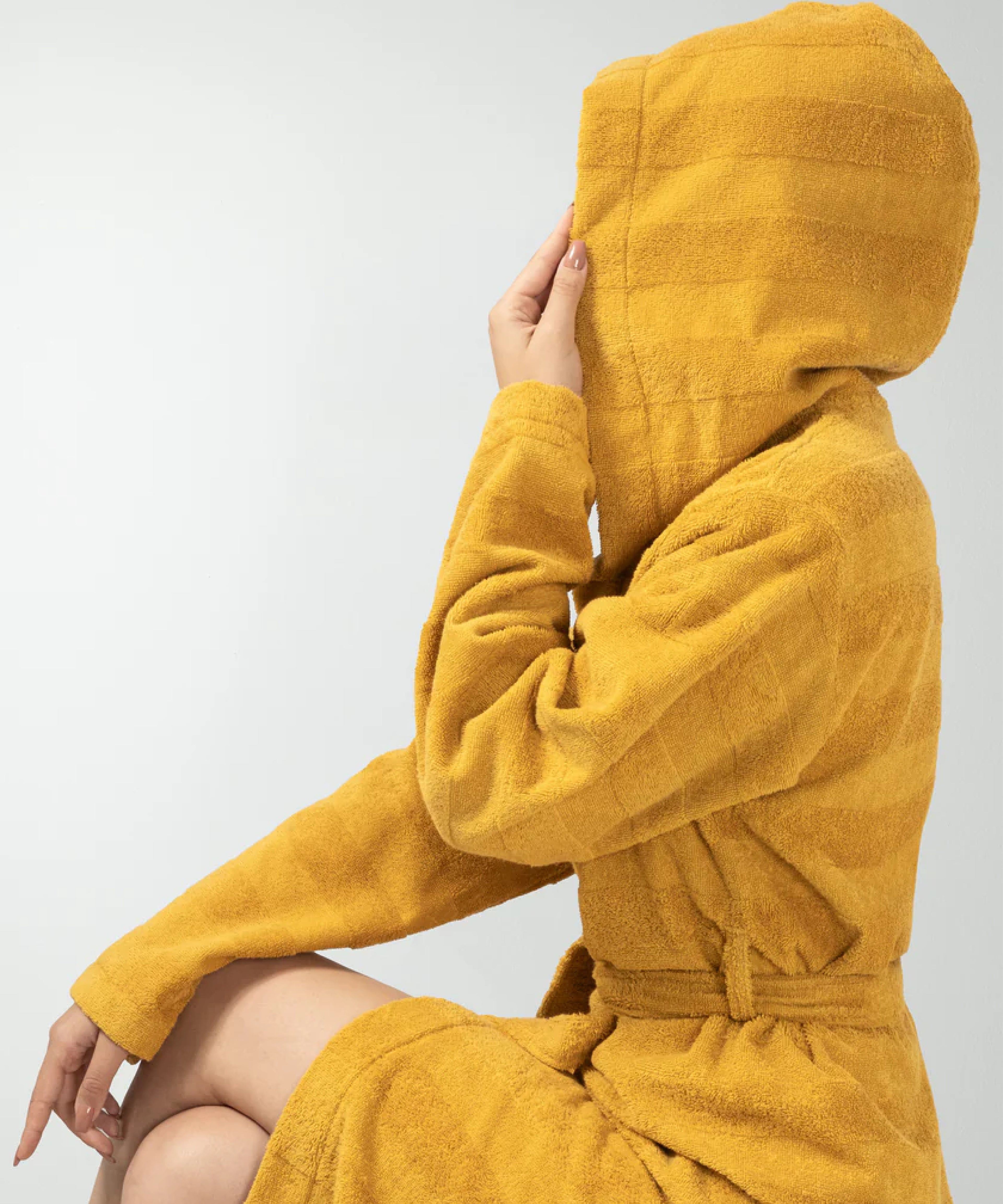 Mons - Unisex Bathrobe Mustard