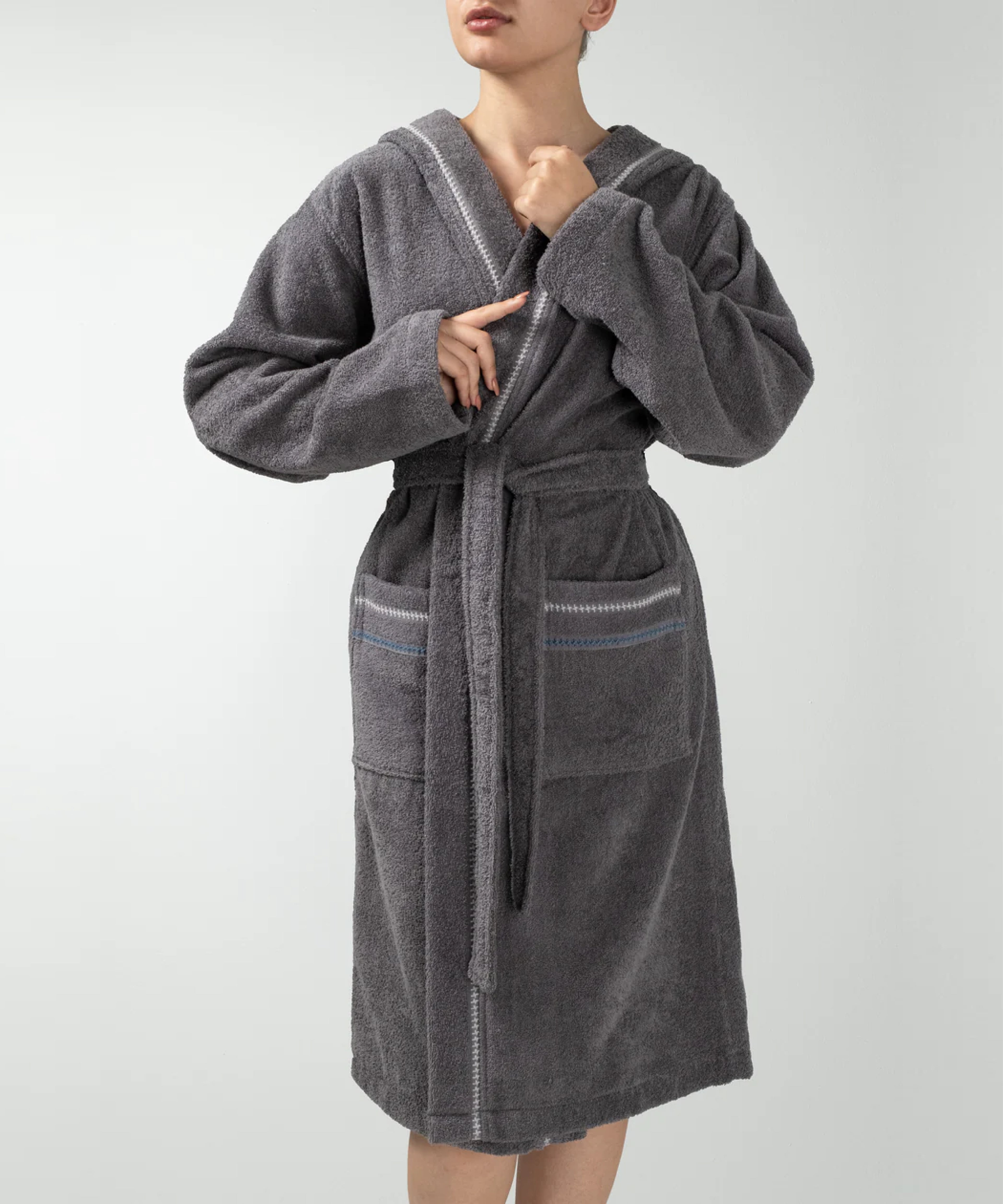 Profundo - Unisex Bathrobe Grey