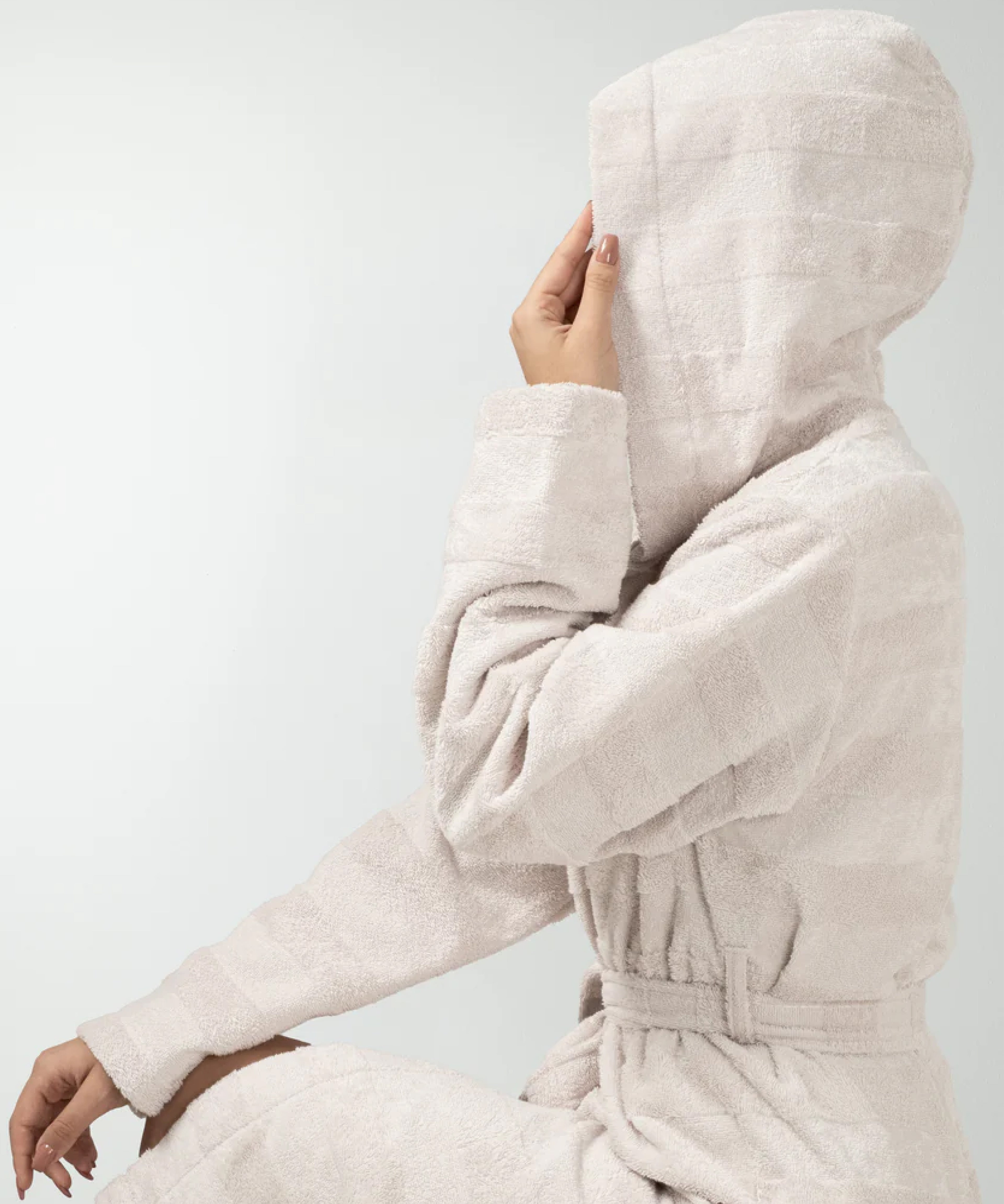 Mons - Unisex Bathrobe Stone