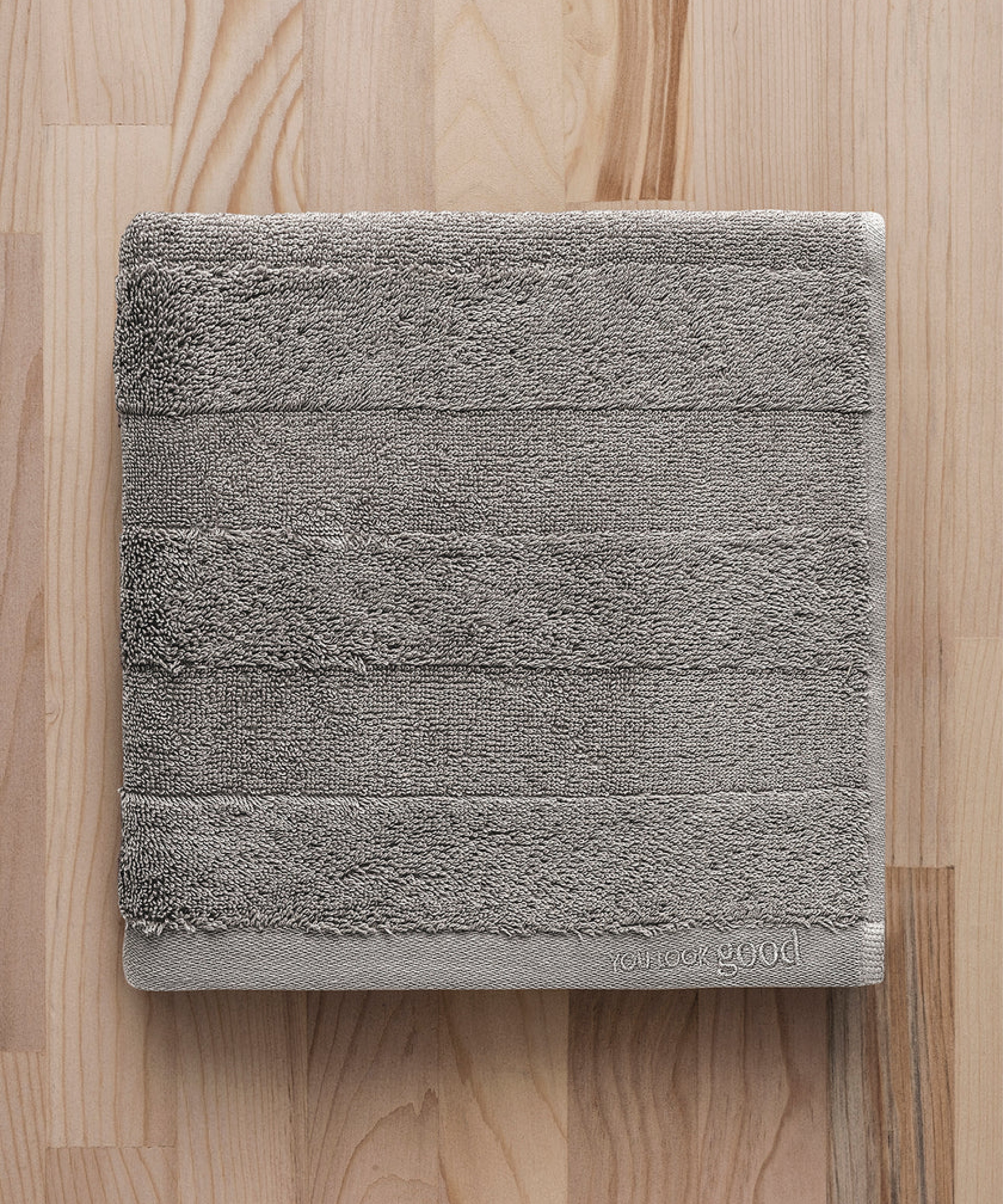Mons - 50x90cm 1 Towel + 70x140cm 1 Towel Grey