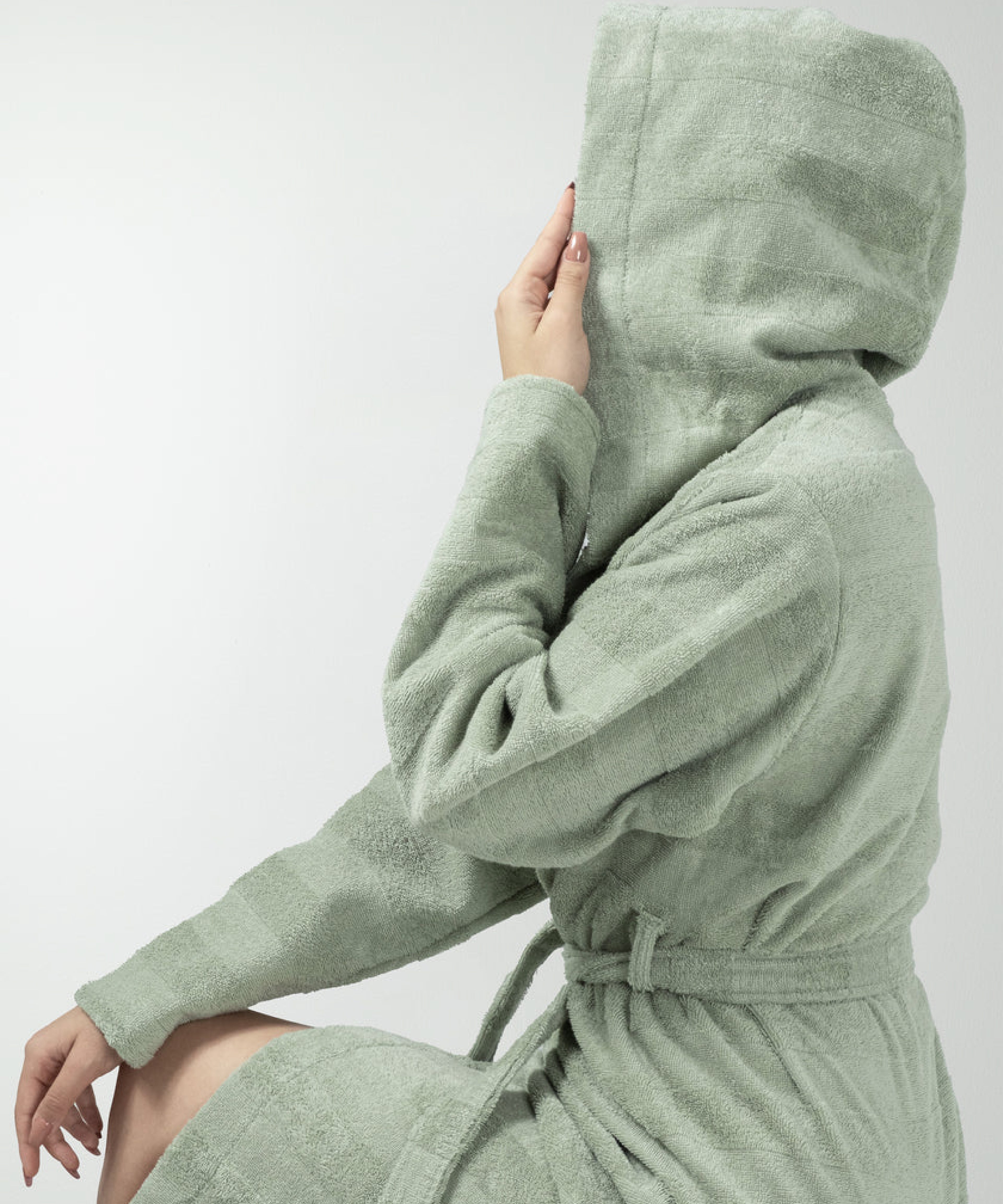 Mons - Unisex Bathrobe Green