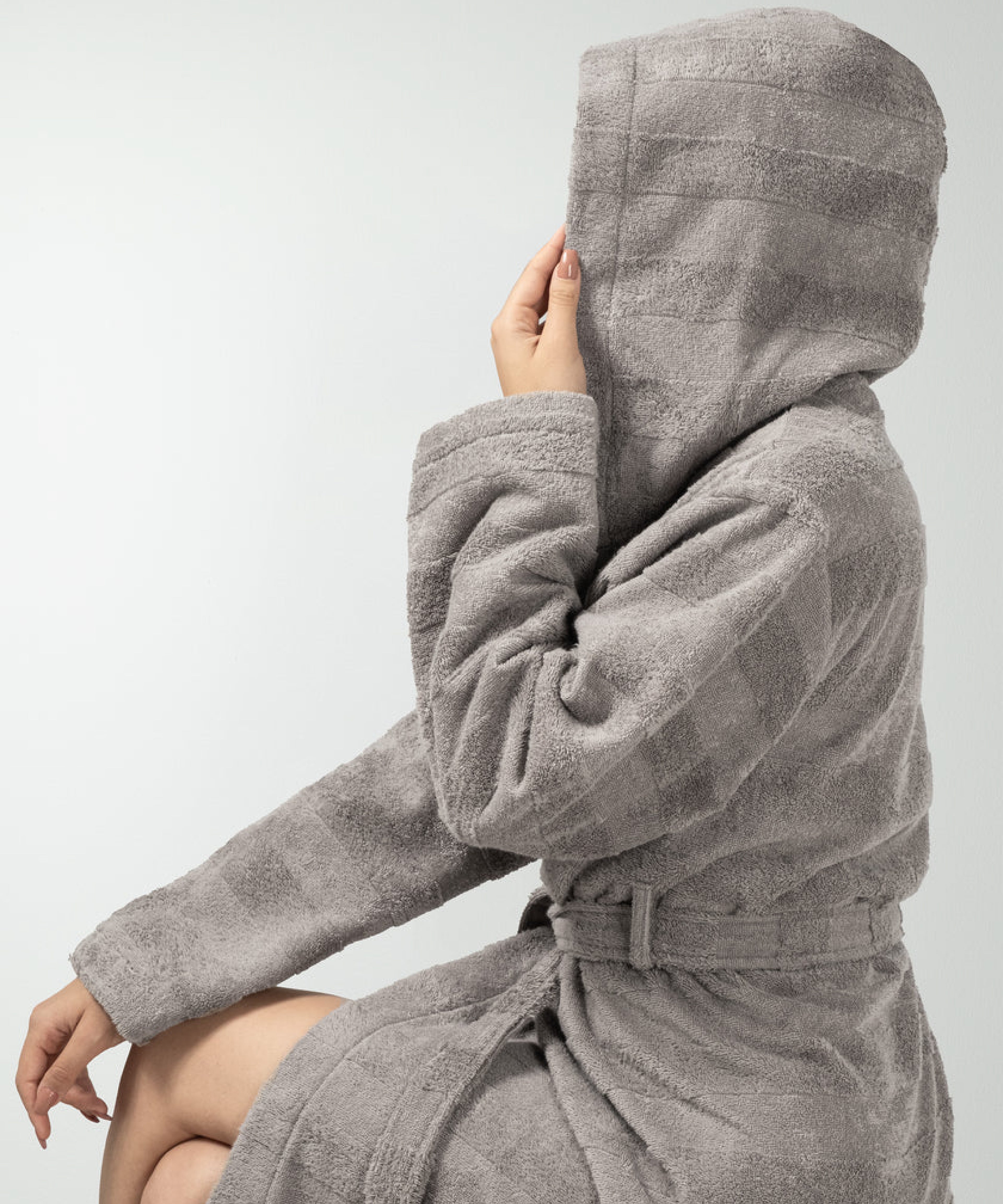 Mons - Unisex Bathrobe Grey