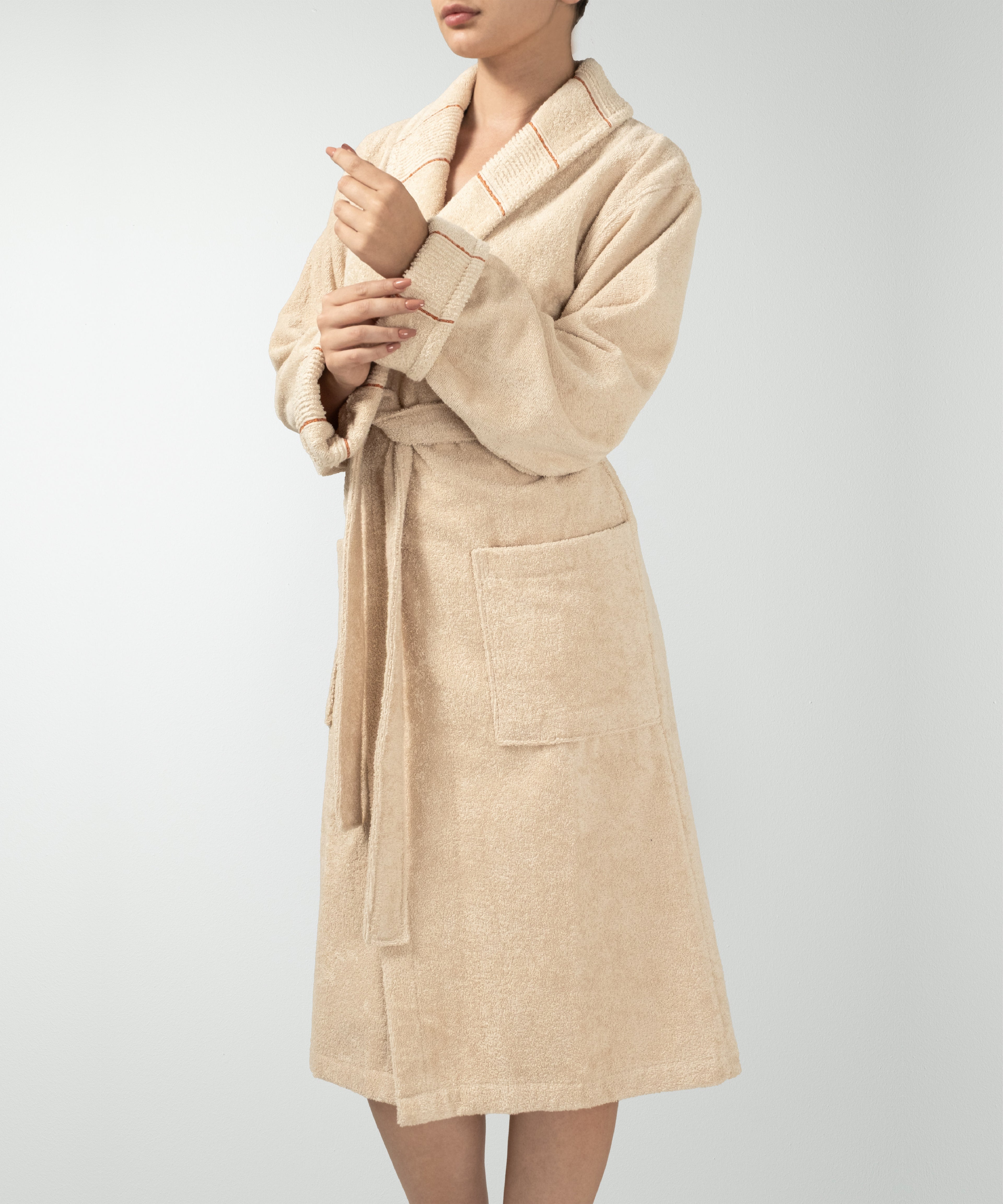 Carmine - Unisex Bathrobe Dust