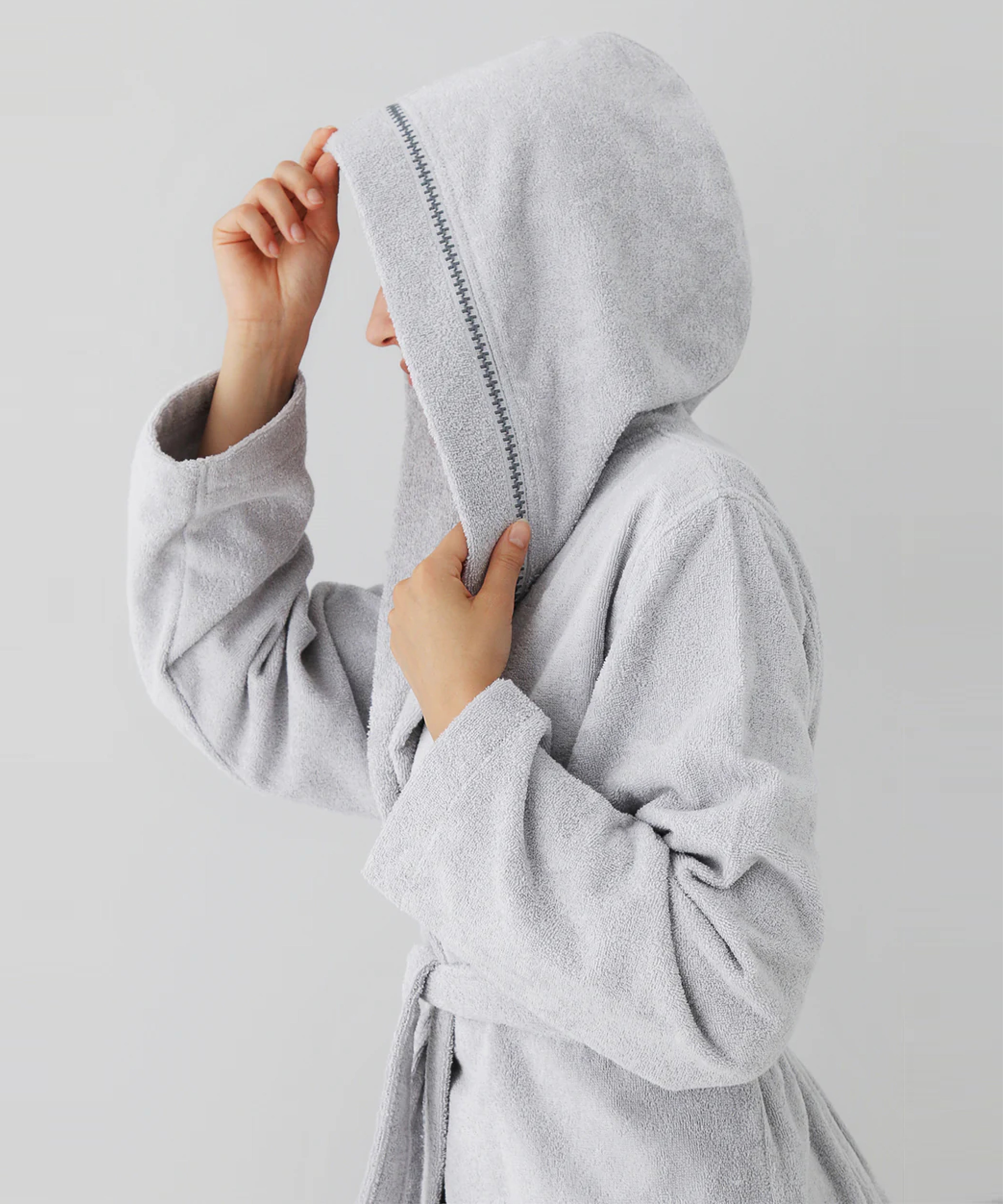 Profundo - Unisex Bathrobe Stone