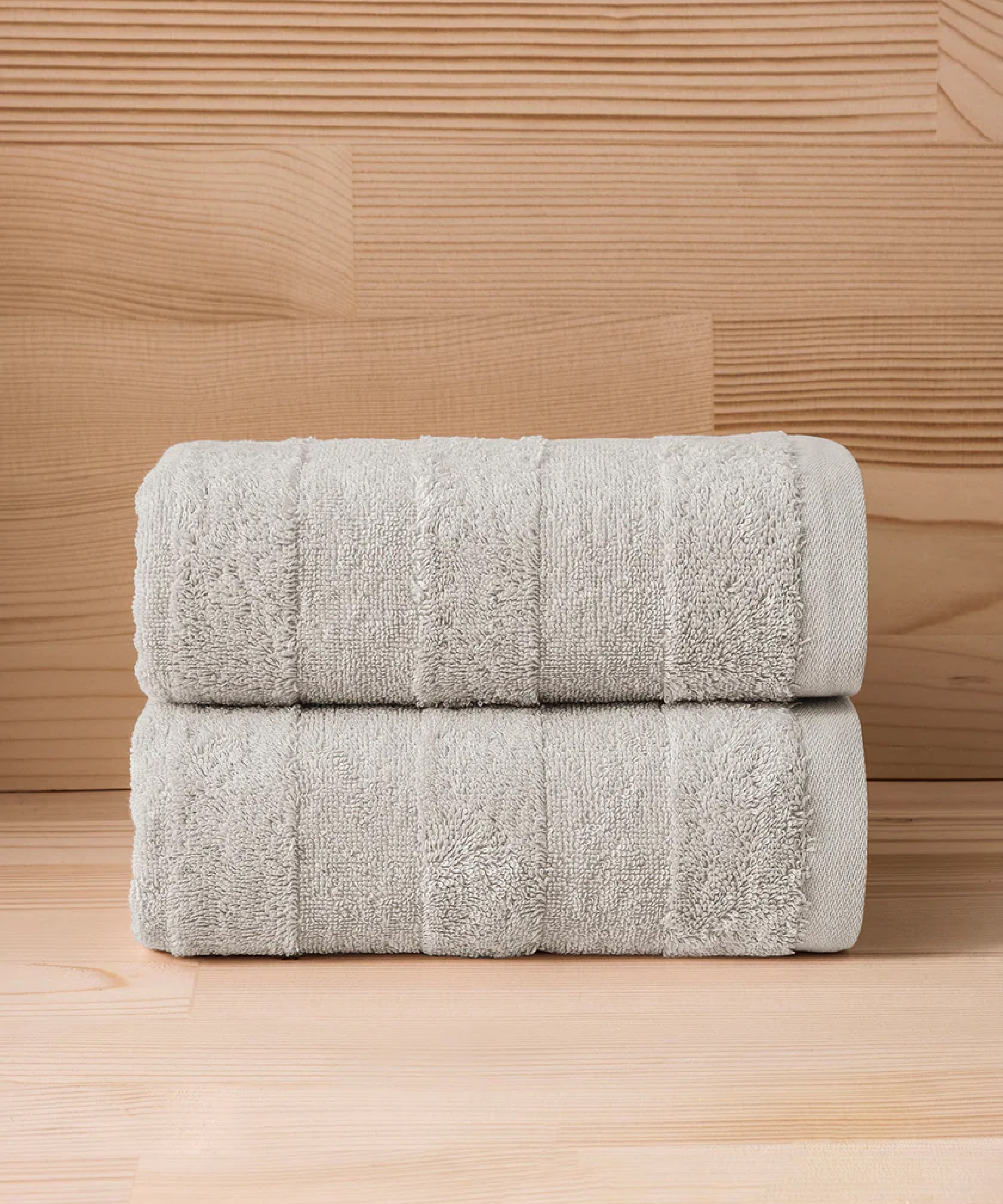 Mons - 50x90cm Set of 2 Towels Stone