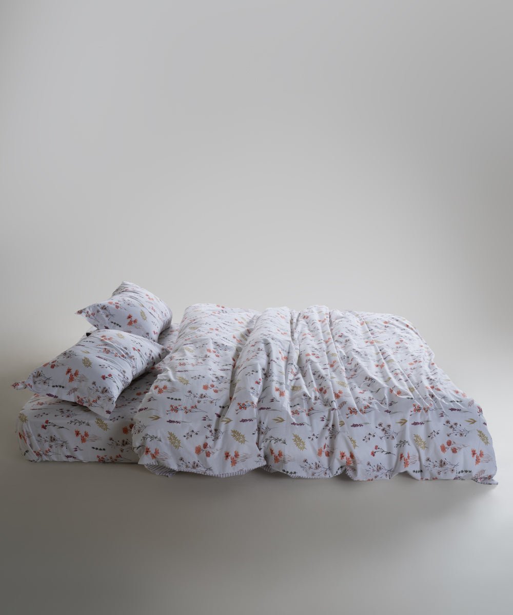 Printed 100% Soft Cotton Duvet Cover Spring