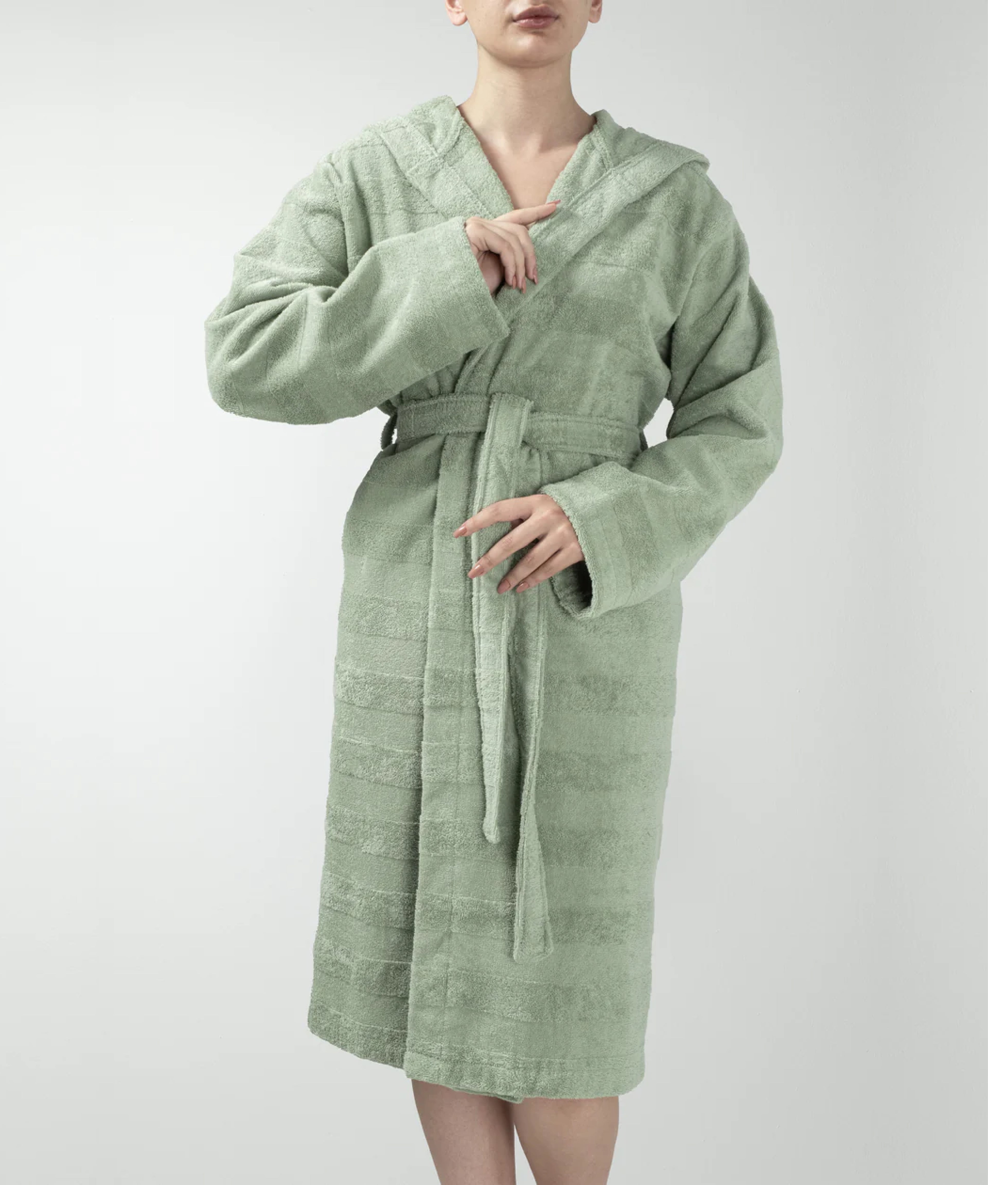 Mons - Unisex Bathrobe Green