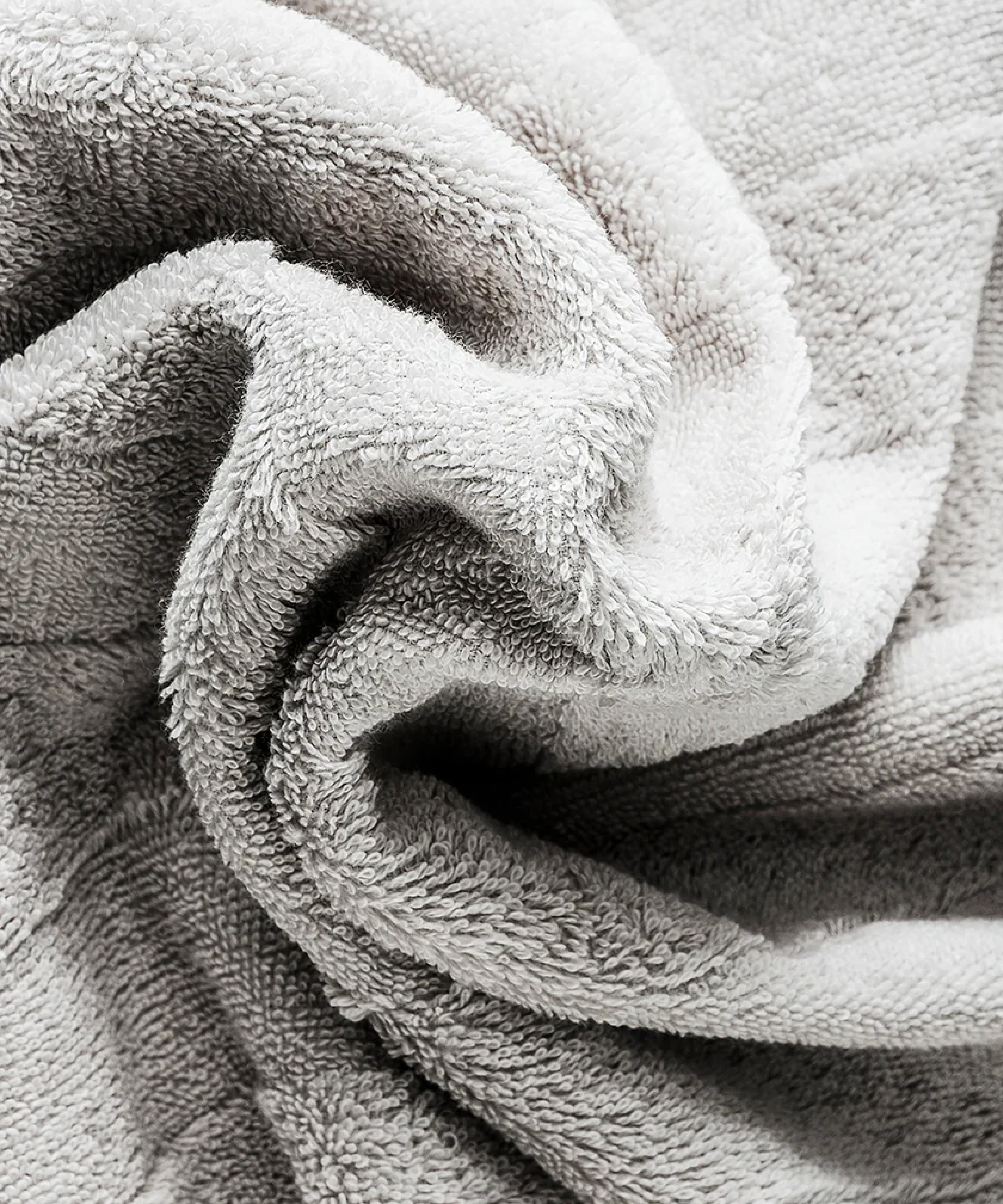 Mons - 50x90cm 1 Towel + 70x140cm 1 Towel Stone