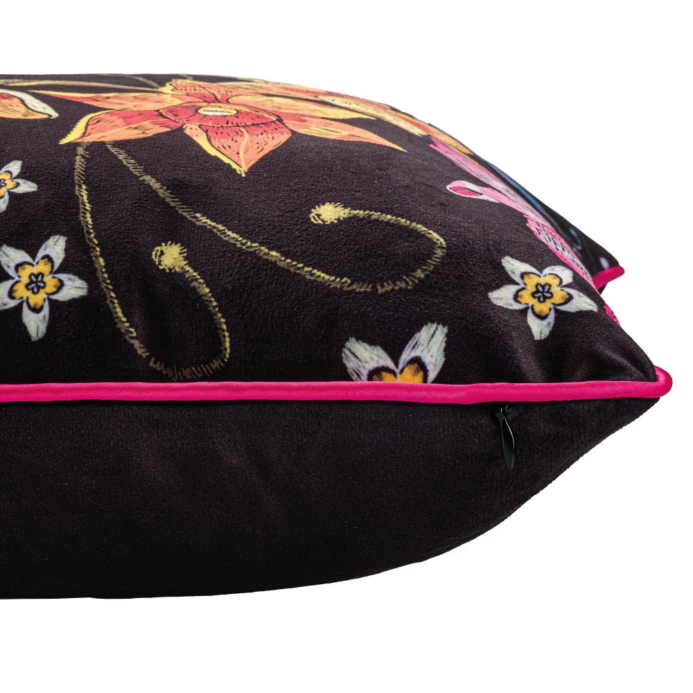 Peacock Collection - Velvet 43x43 Cushion