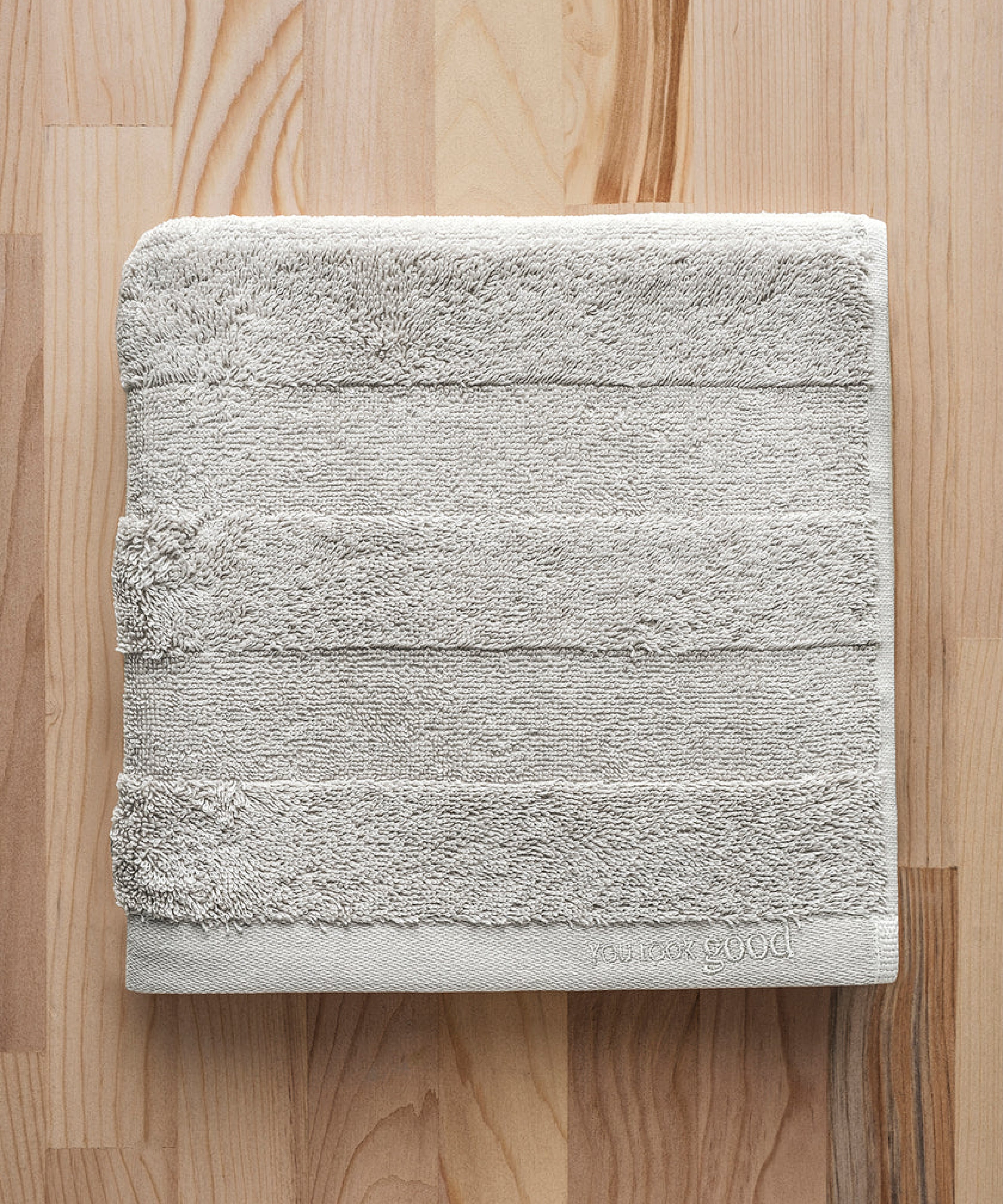 Mons - 50x90cm 1 Towel + 70x140cm 1 Towel Stone