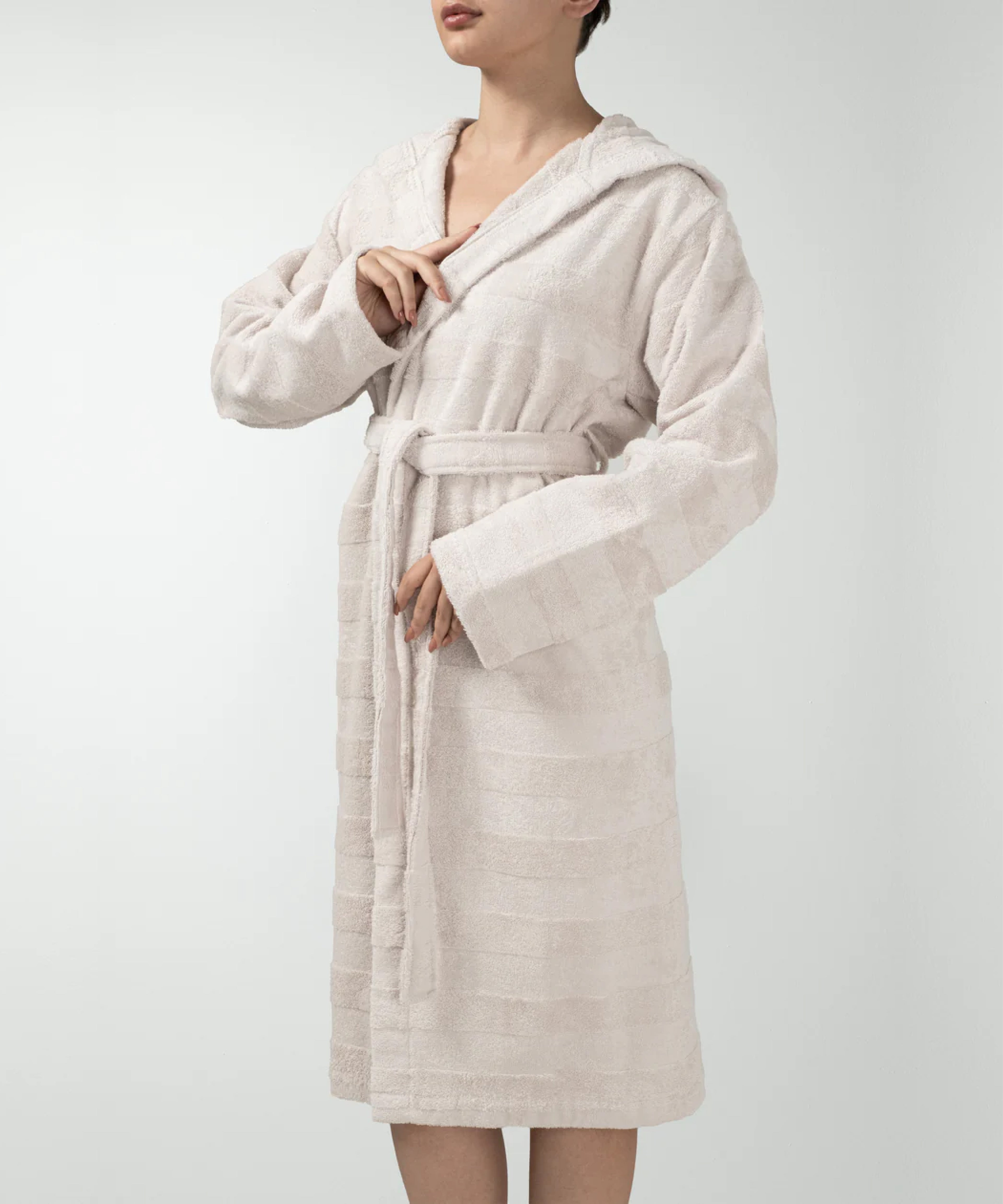 Mons - Unisex Bathrobe Stone