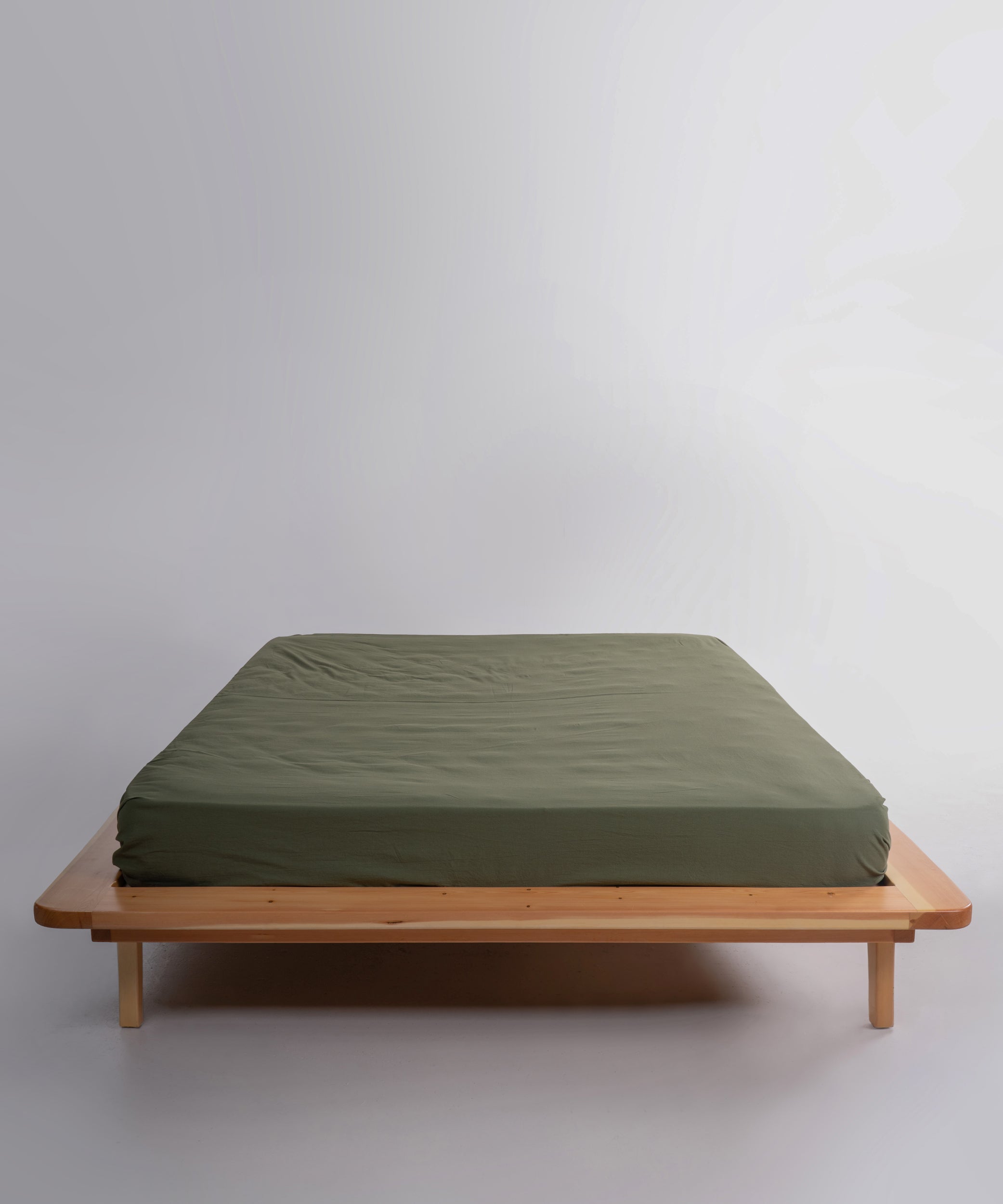 Cotton Stonewashed Fitted Sheet
