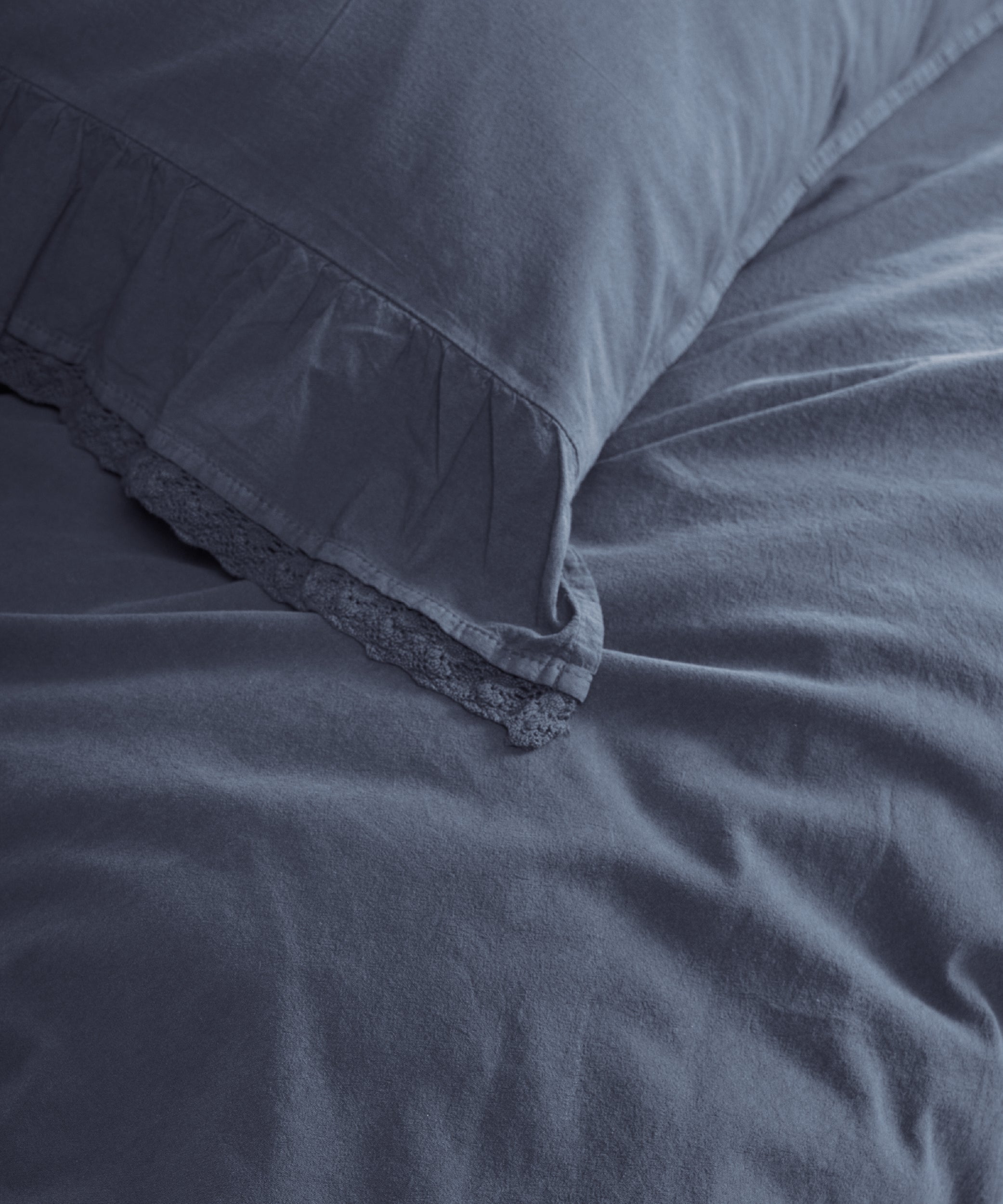 Sicilia Castle Rock 100 percent cotton duvet cover set breathable modern grey luxury bedding for UK homes