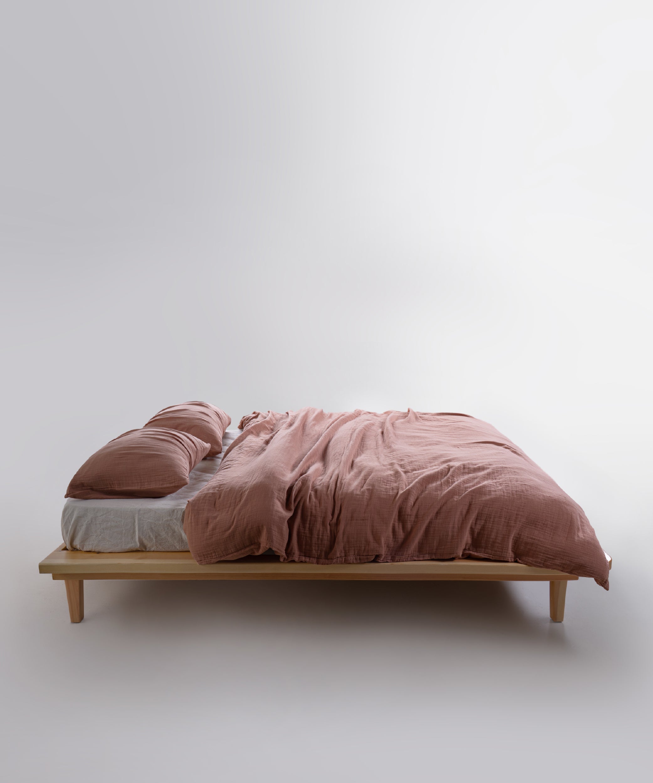 Cloud 100% Natural Cotton Gauze-Muslin Duvet Cover Set Commercer