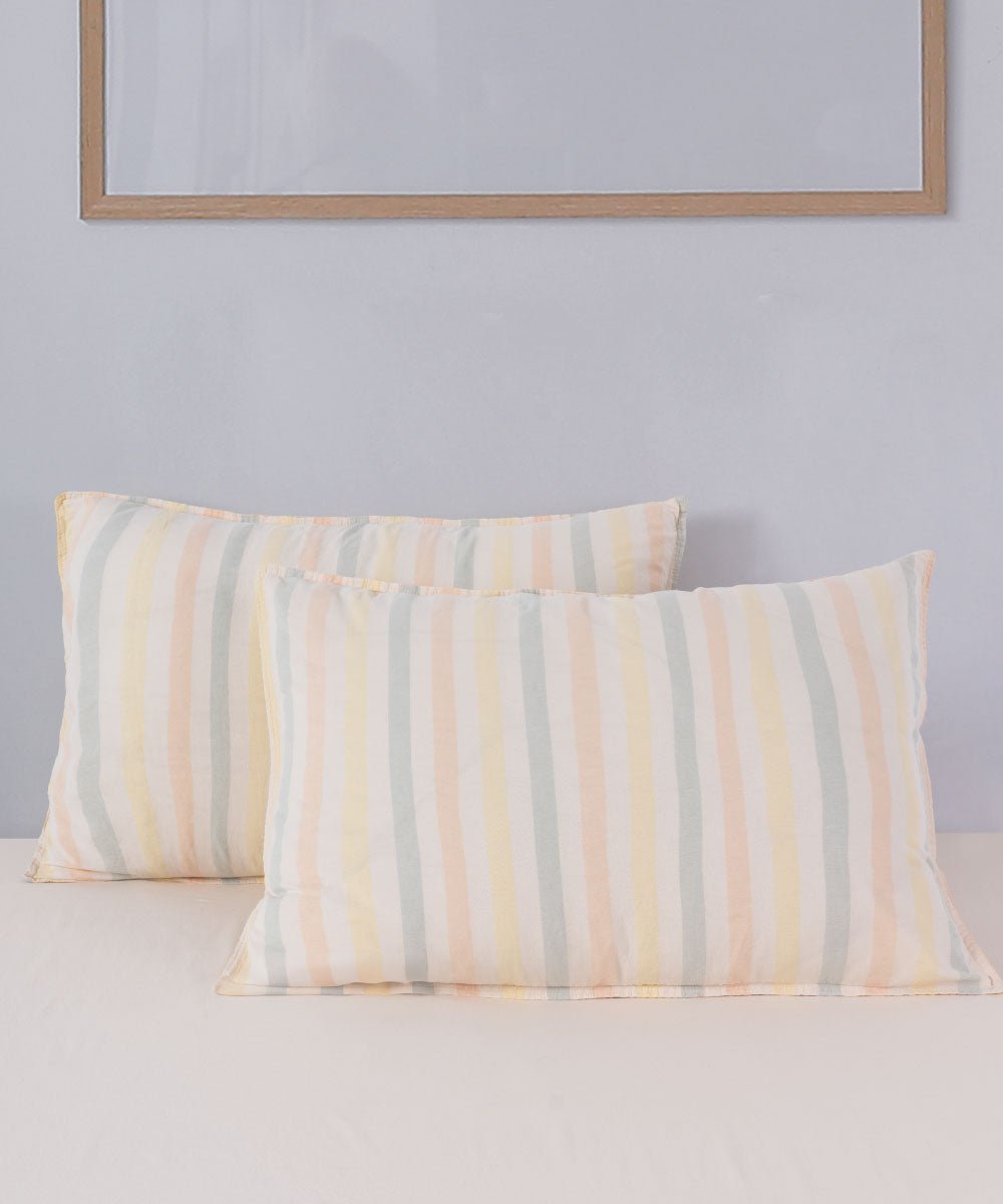 Garmenwashed Summer 100% Cotton Duvet Cover Set