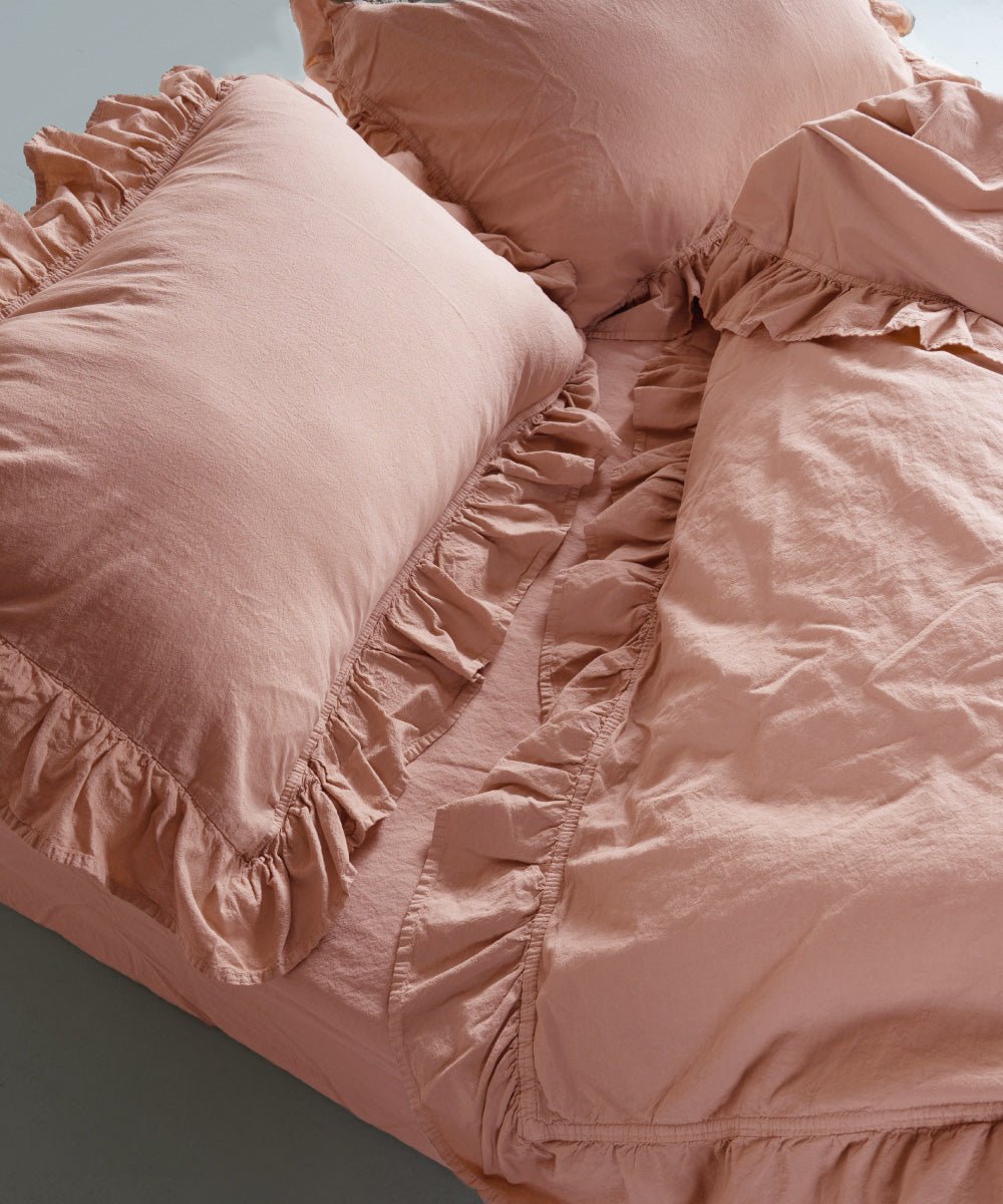 Stonewash Exclusive 100% Soft Cotton Pillowcase Cameo Brown