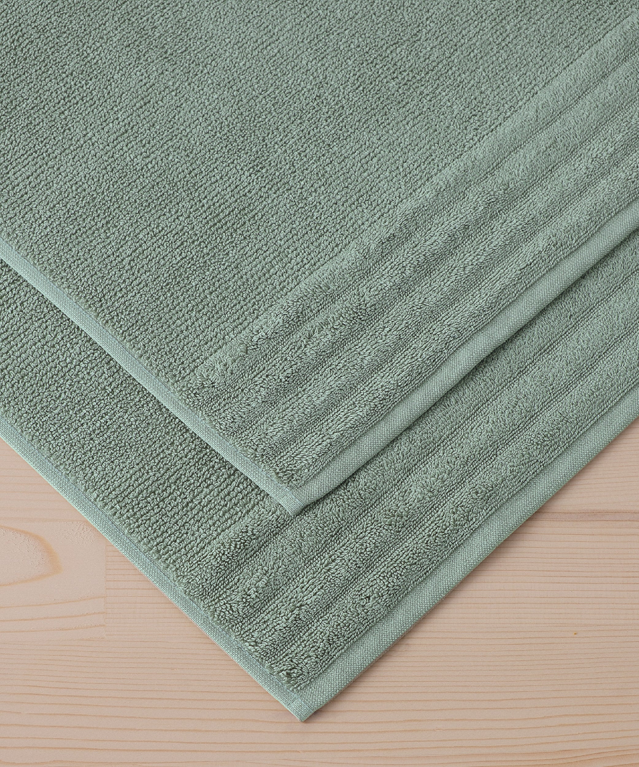 Lapis - 50x75cm Set of 2 Bathmats Green