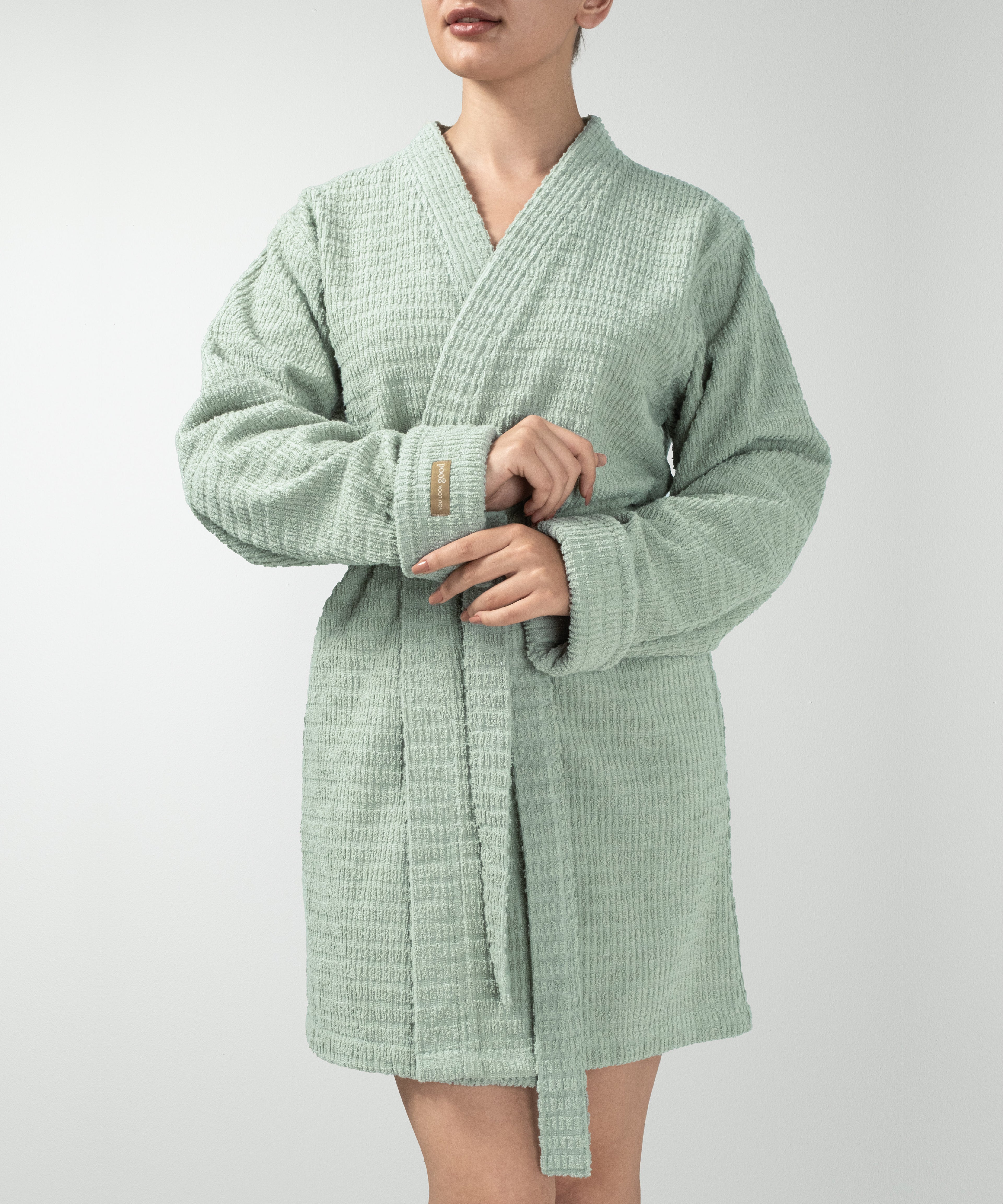 Penta - Unisex Bathrobe Green