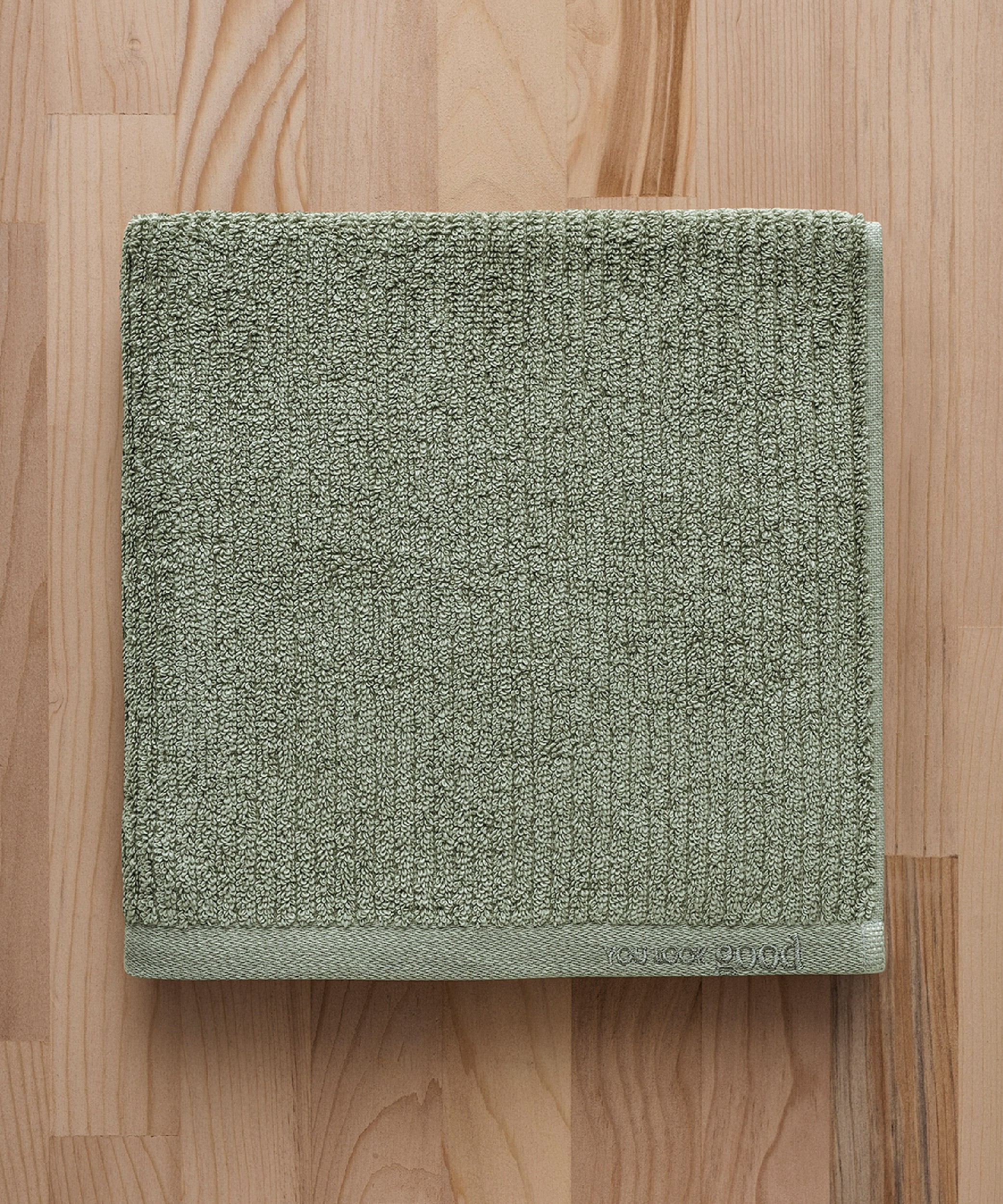 Pana - 50x90cm Set of 2 Towels Green