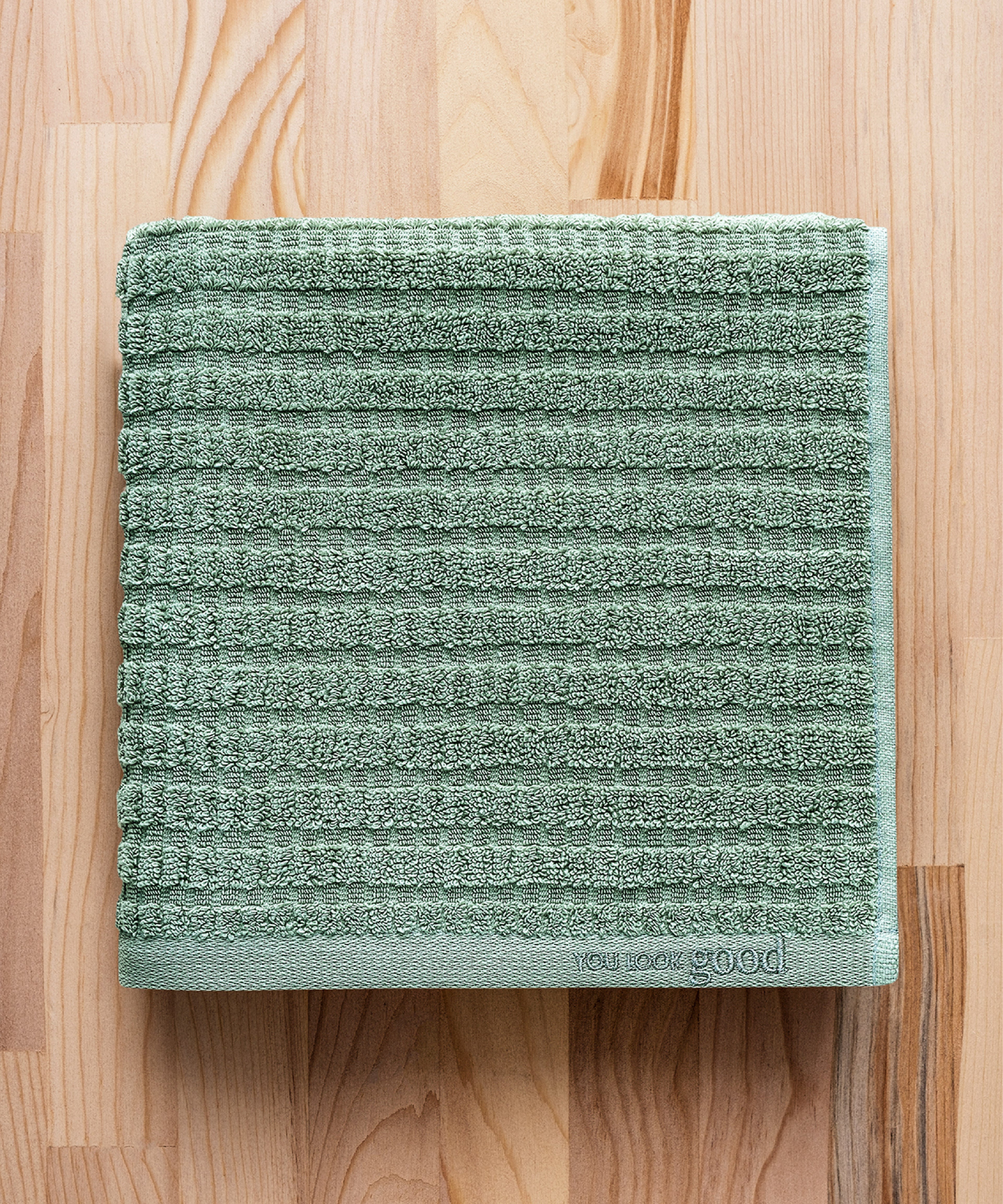 Penta - 50x90cm Set of 2 Towels Green