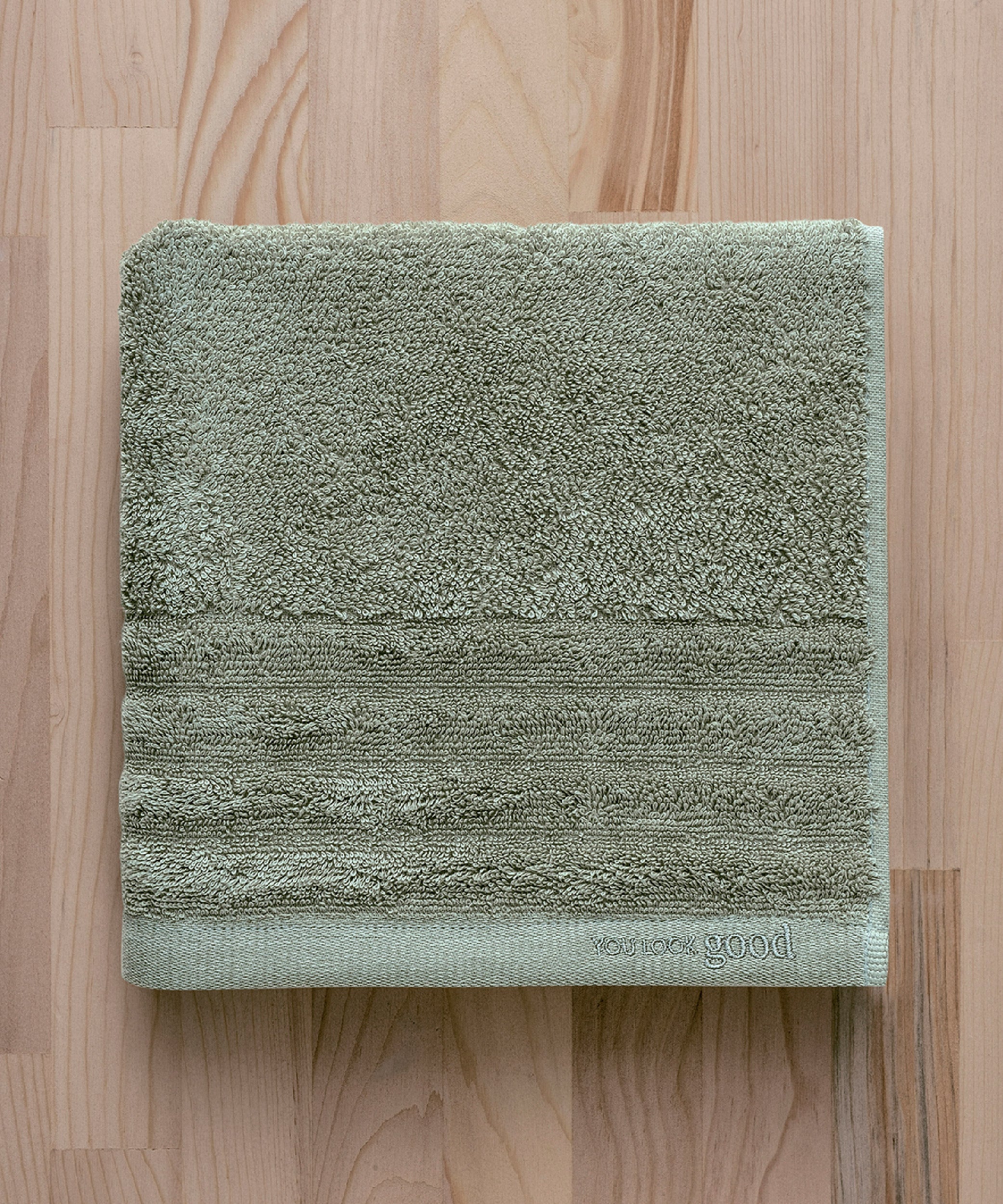 Lapis - 50x90cm Set of 2 Towels Green