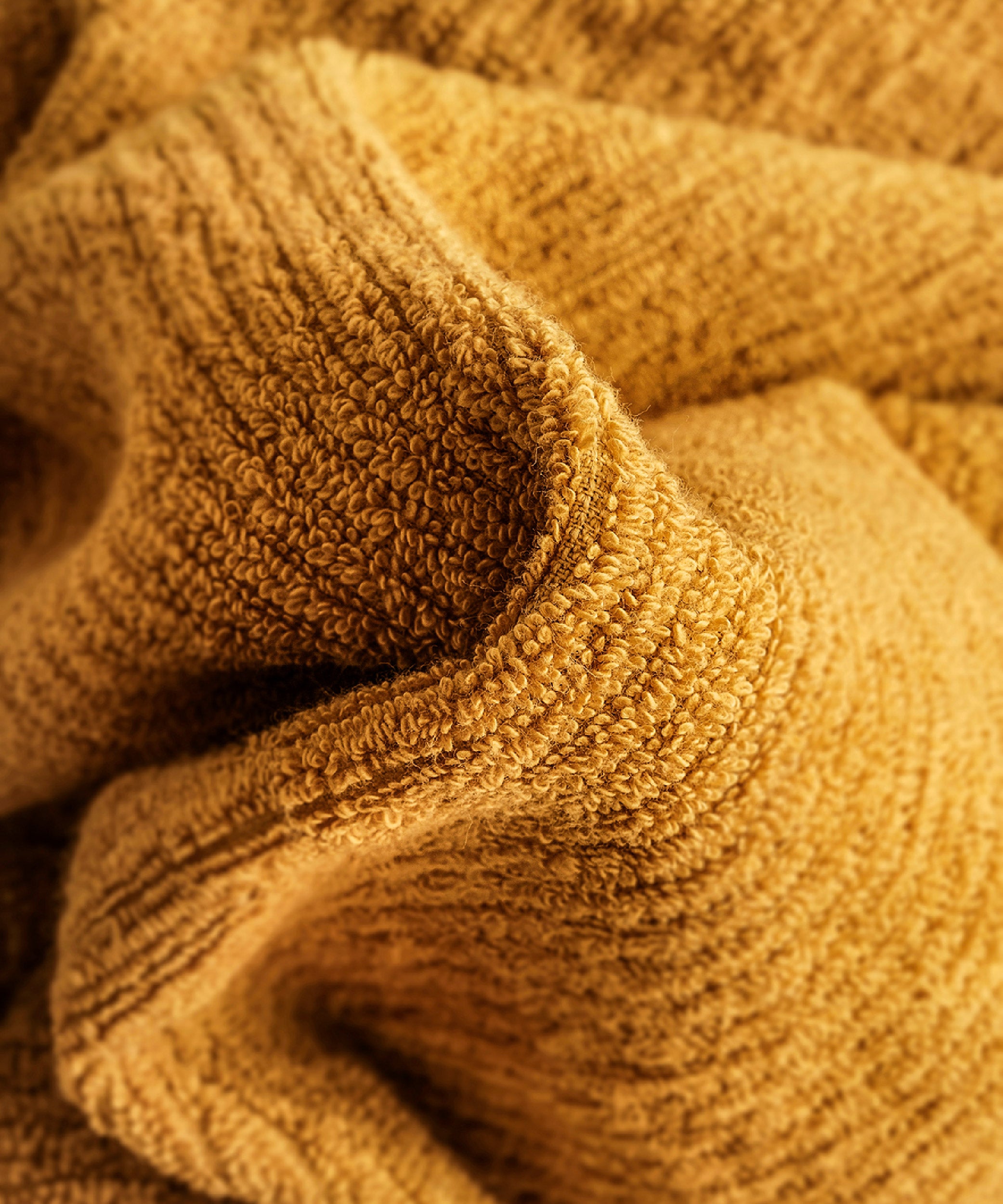 Pana - 50x90cm 1 Towel + 70x140cm 1 Towel Mustard