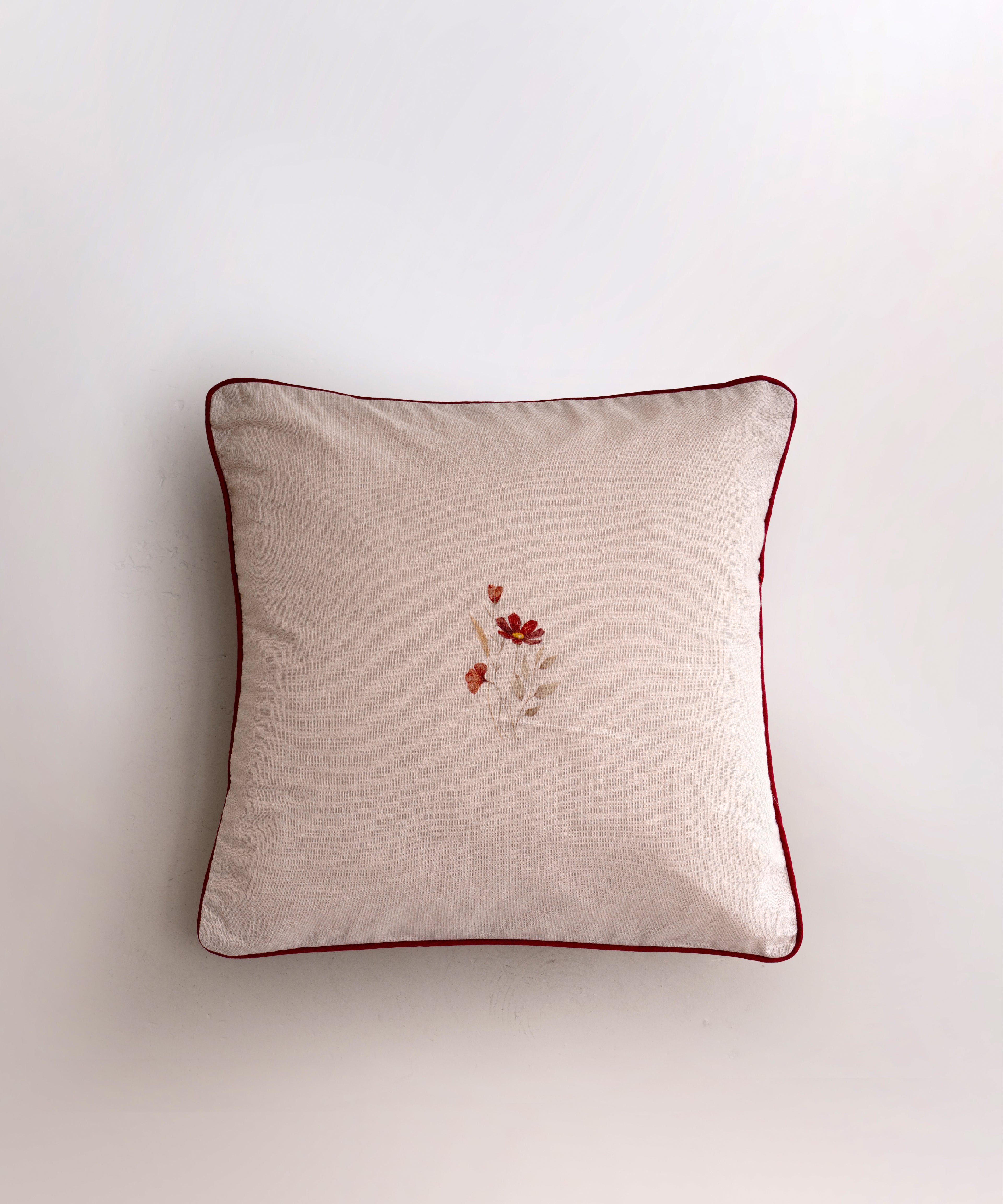 Brise Printanière 100% Cotton Garmentwash Cushion - 45X45cm