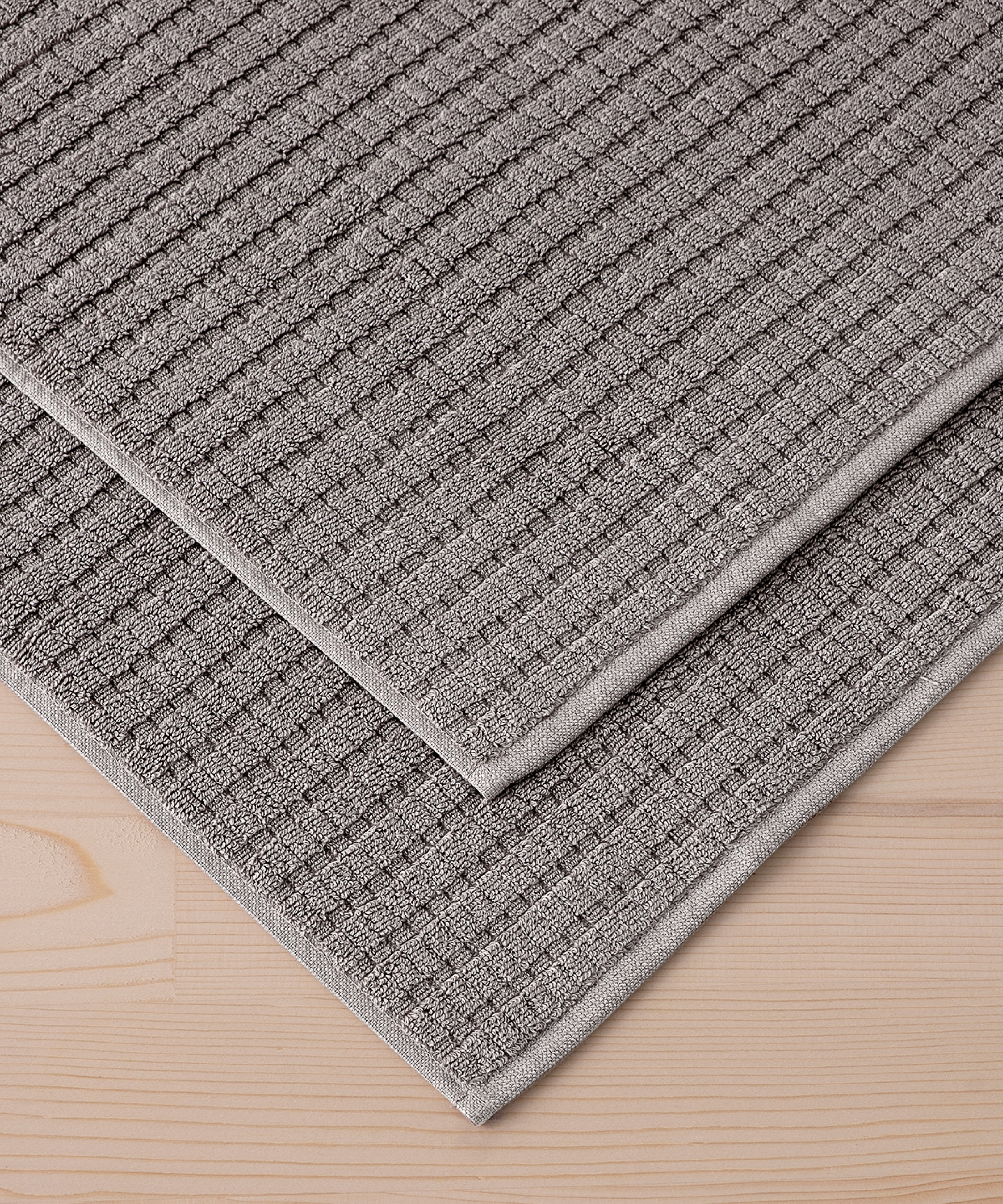 Penta- 50x75cm Set of 2 Bathmats Grey