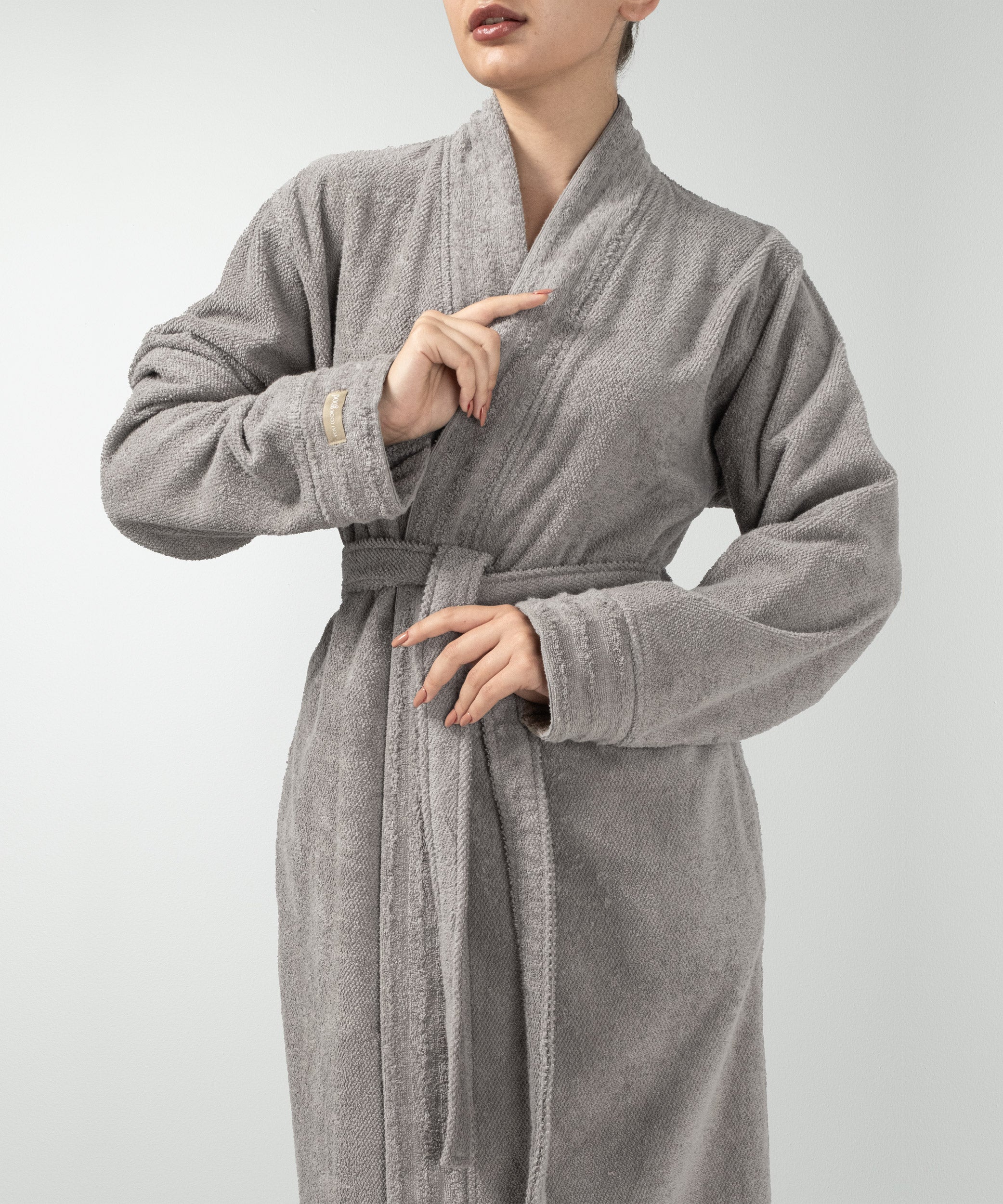 Lapis - Unisex Bathrobe Grey