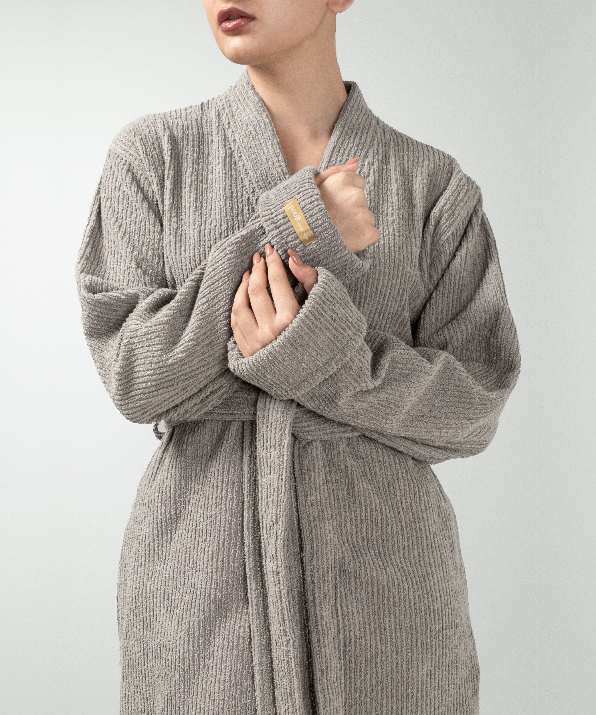 Pana - Unisex Bathrobe Grey