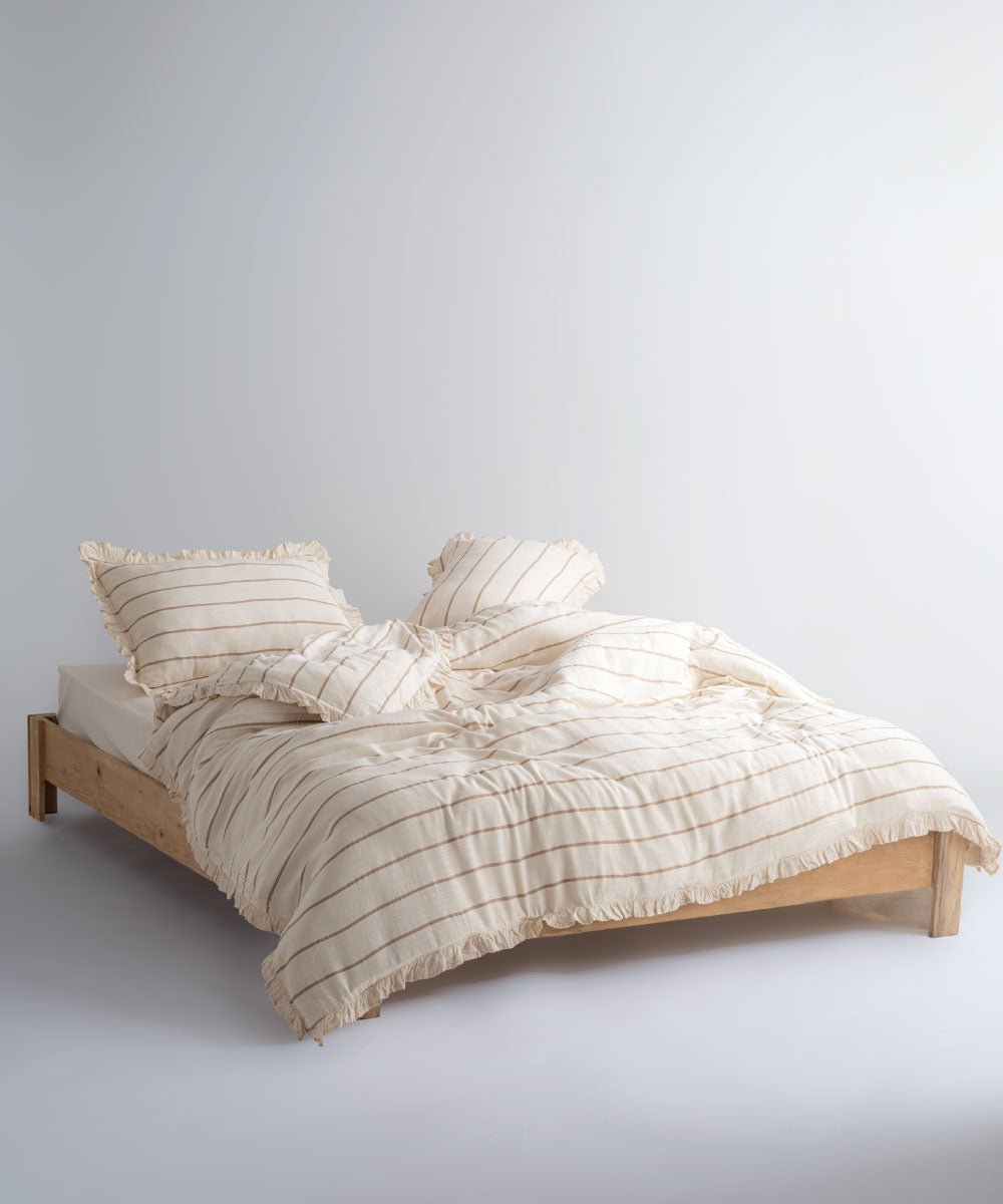 Garmenwashed Porto 100% Cotton Duvet Cover Set