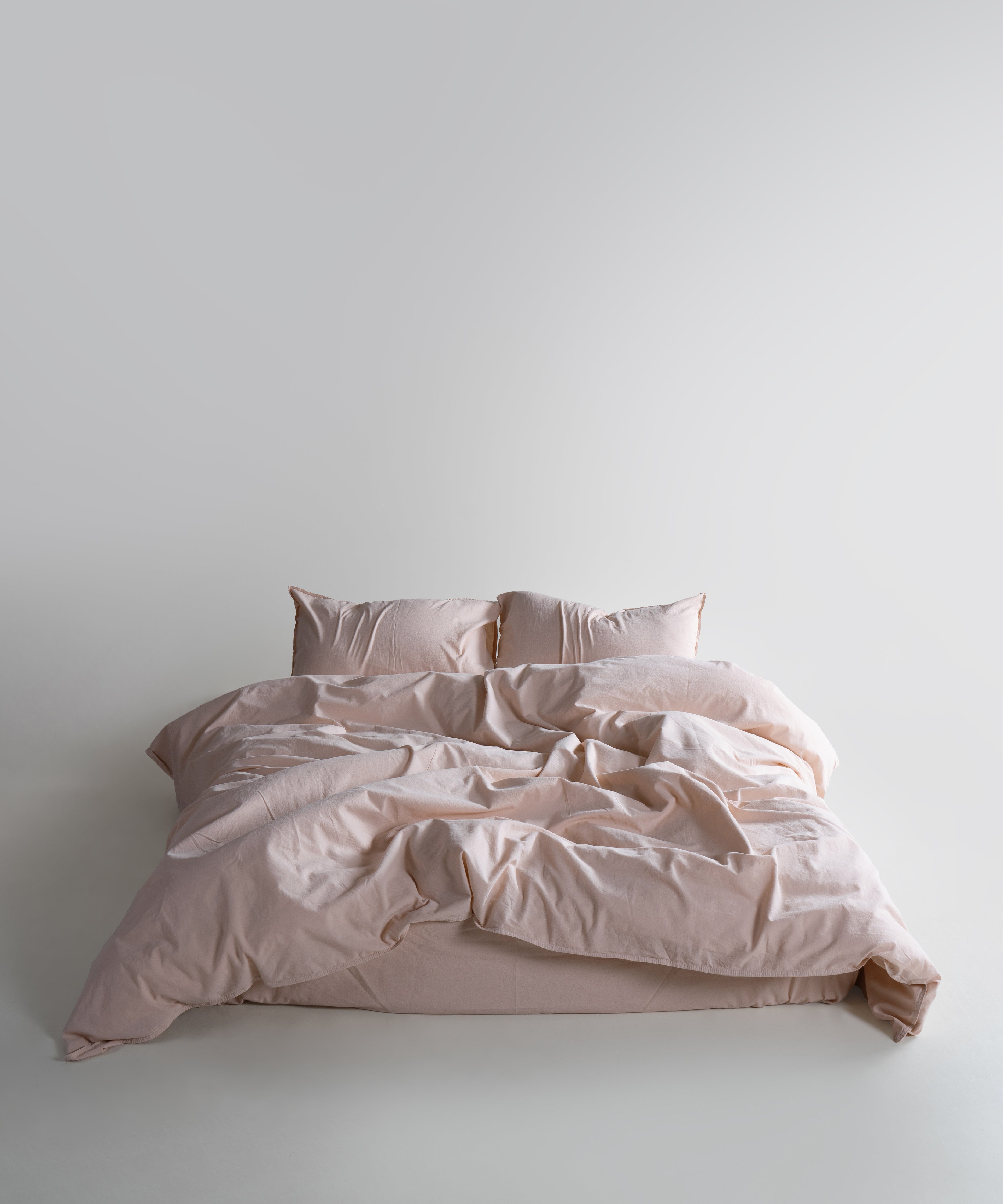 Stonewash 100% Soft Cotton Fitted Sheet Pristine