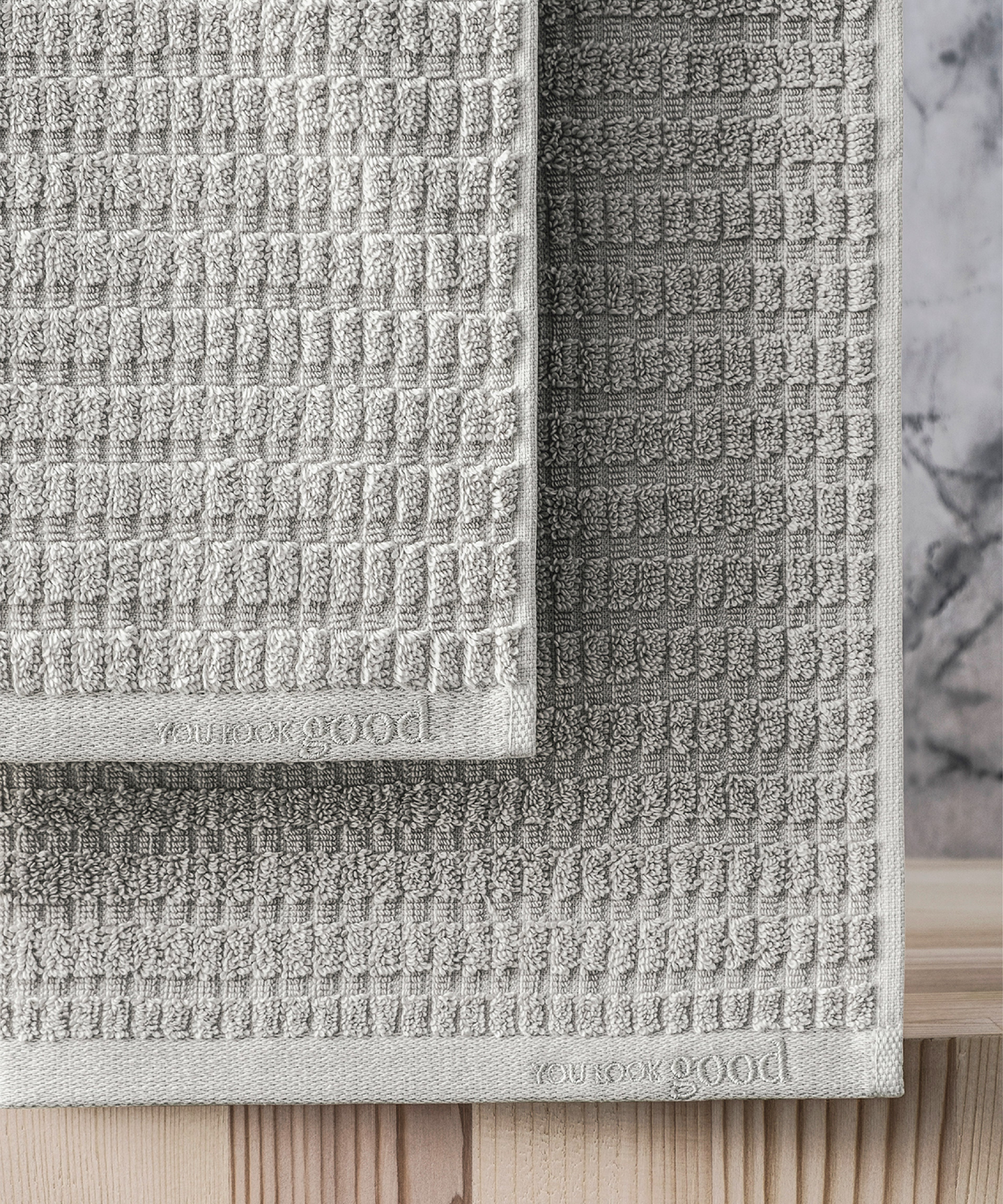 Penta - 50x90cm 1 Towel + 70x140cm 1 Towel Stone