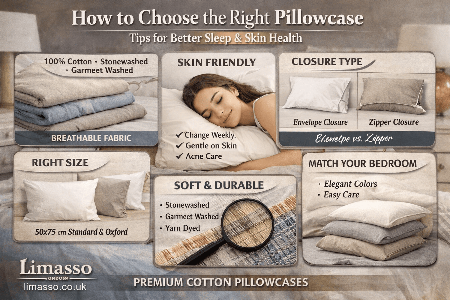How to Choose the Right Pillowcase: A Complete Guide for Better Sleep & Health