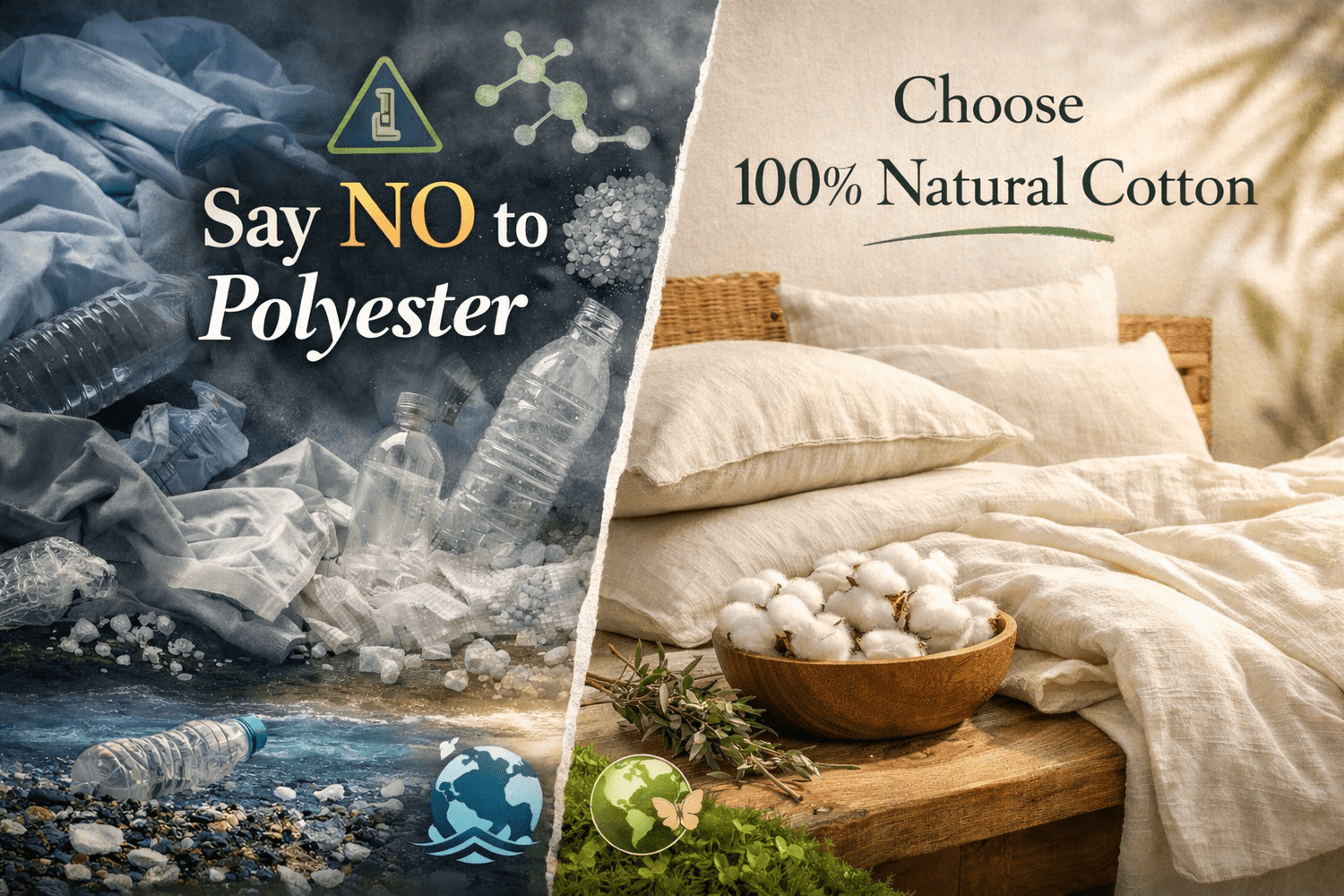Why Should We Avoid Polyester Blended Products?