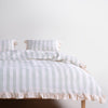 Garmentwash 100% Soft Cotton Muslin/Gauza Duvet Cover Set Epaise Green