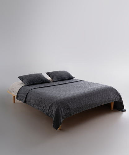 Alphecca 100% Cotton Stonewashed Bedspread Set - Castlerock