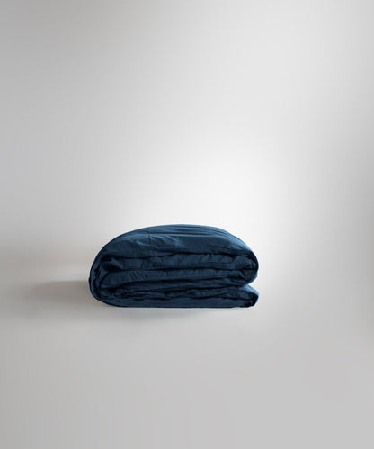 Stonewash 100% Soft Cotton Duvet Cover Dress Blue