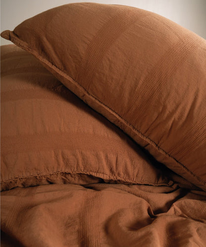 Stonewash 100% Soft Cotton Duvet Cover Set Cassandra - Commencer