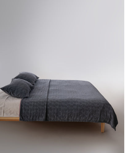 Alphecca 100% Cotton Stonewashed Bedspread Set - Castlerock