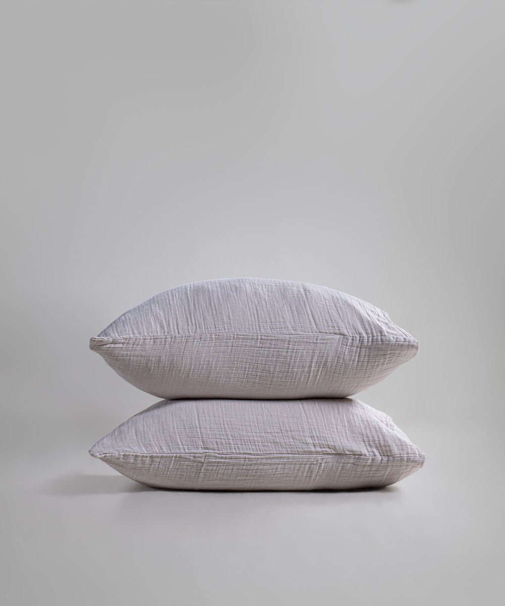 Esse 100% Soft Cotton Gauze/Muslin Pillowcase - Natural Cream