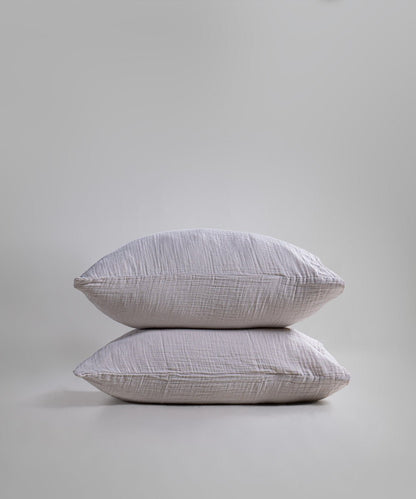 Esse 100% Soft Cotton Gauze/Muslin Pillowcase - Natural Cream