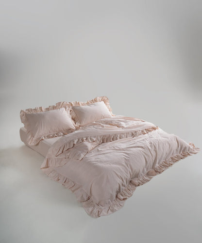 Stonewash Exclusive 100% Soft Cotton Duvet Cover Pristine