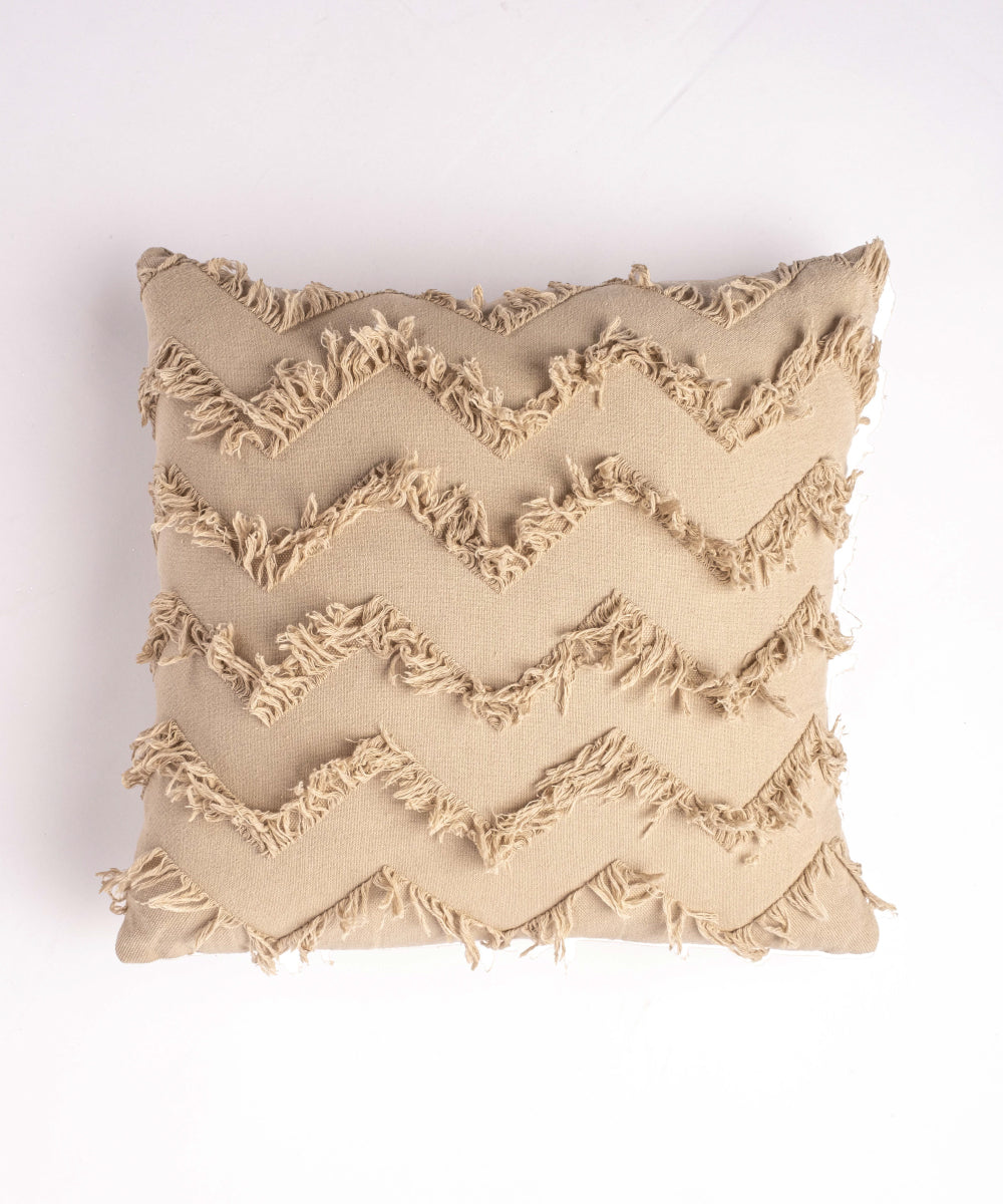 Fringle 45X45cm Decorative Cushion Oxfordtan