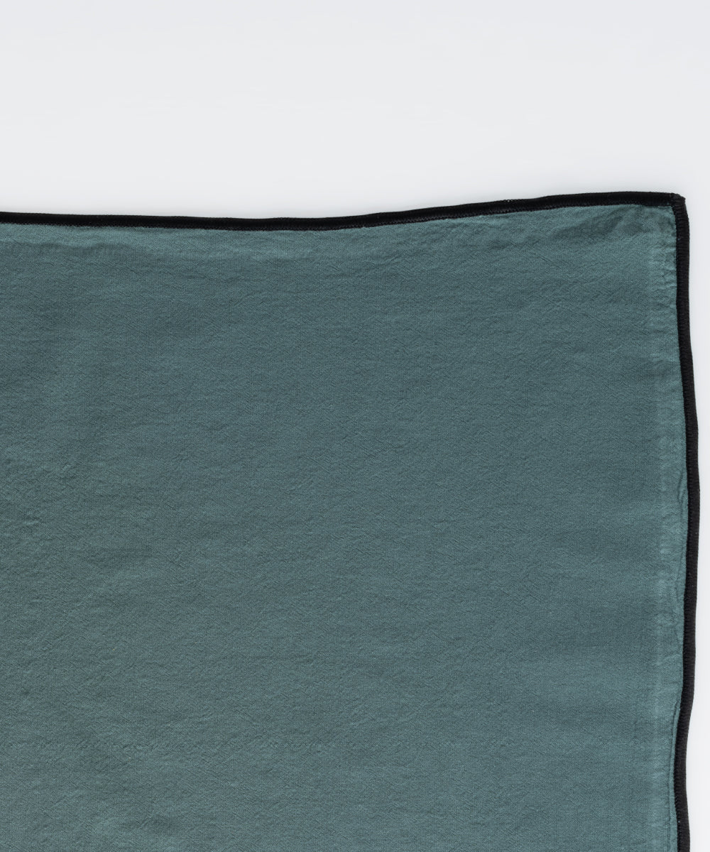 Essualte Stonewashed 100% Cotton Napkin - Dark Green