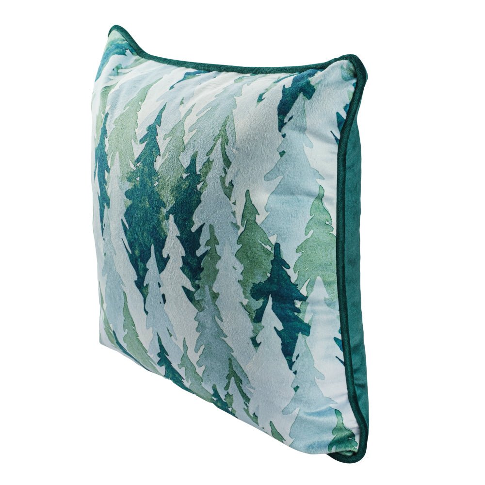 Winter Forest - Under Tree 43x43 Cushion