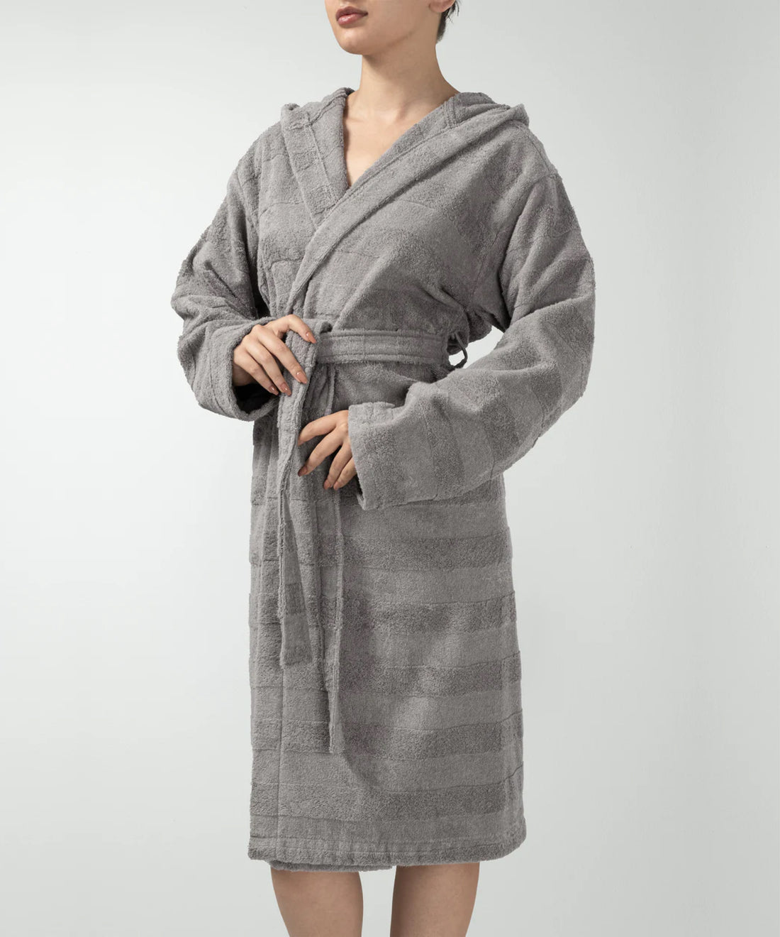 Mons - Unisex Bathrobe Grey