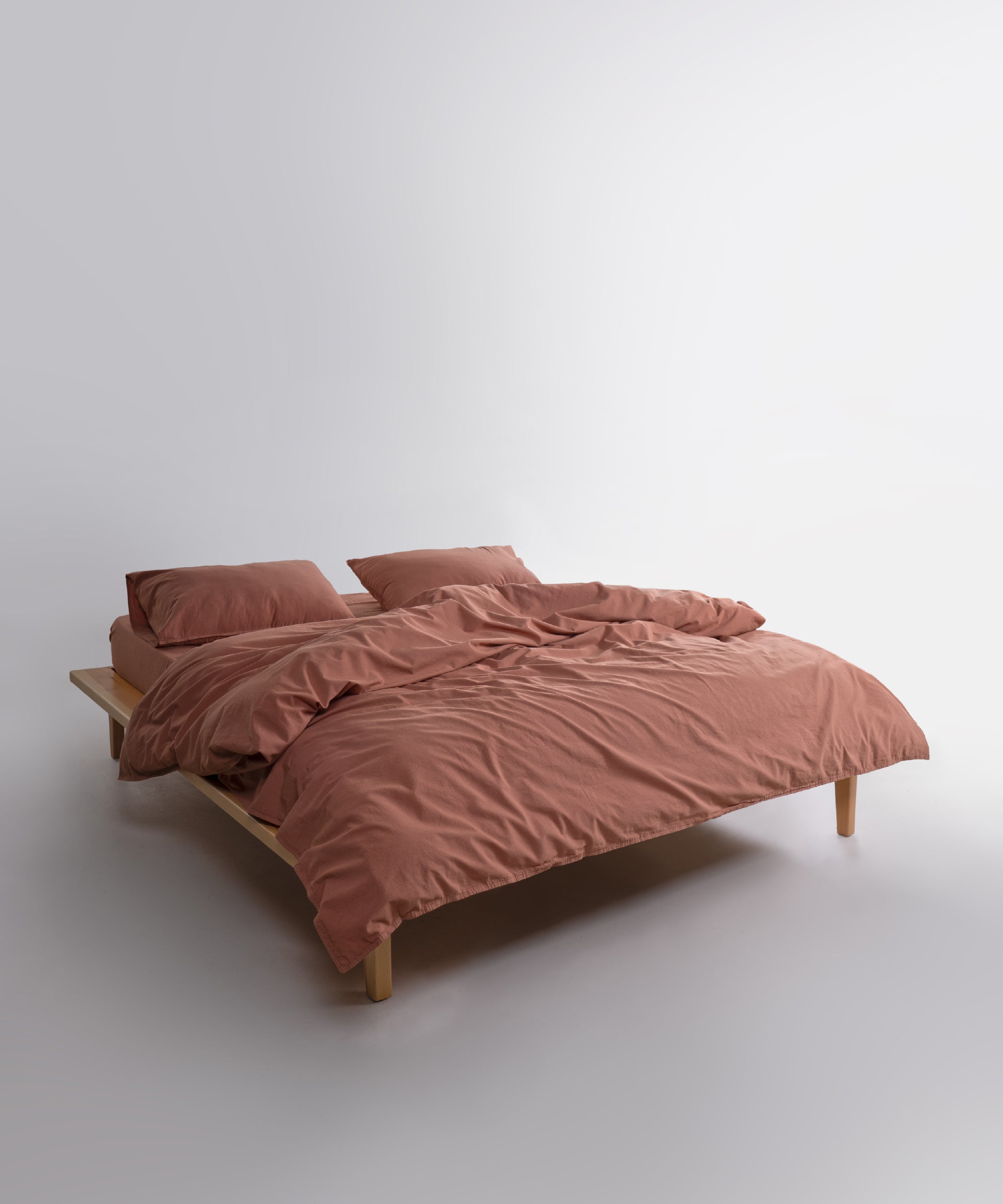 Stonewash 100% Soft Cotton Duvet Cover Set Commencer